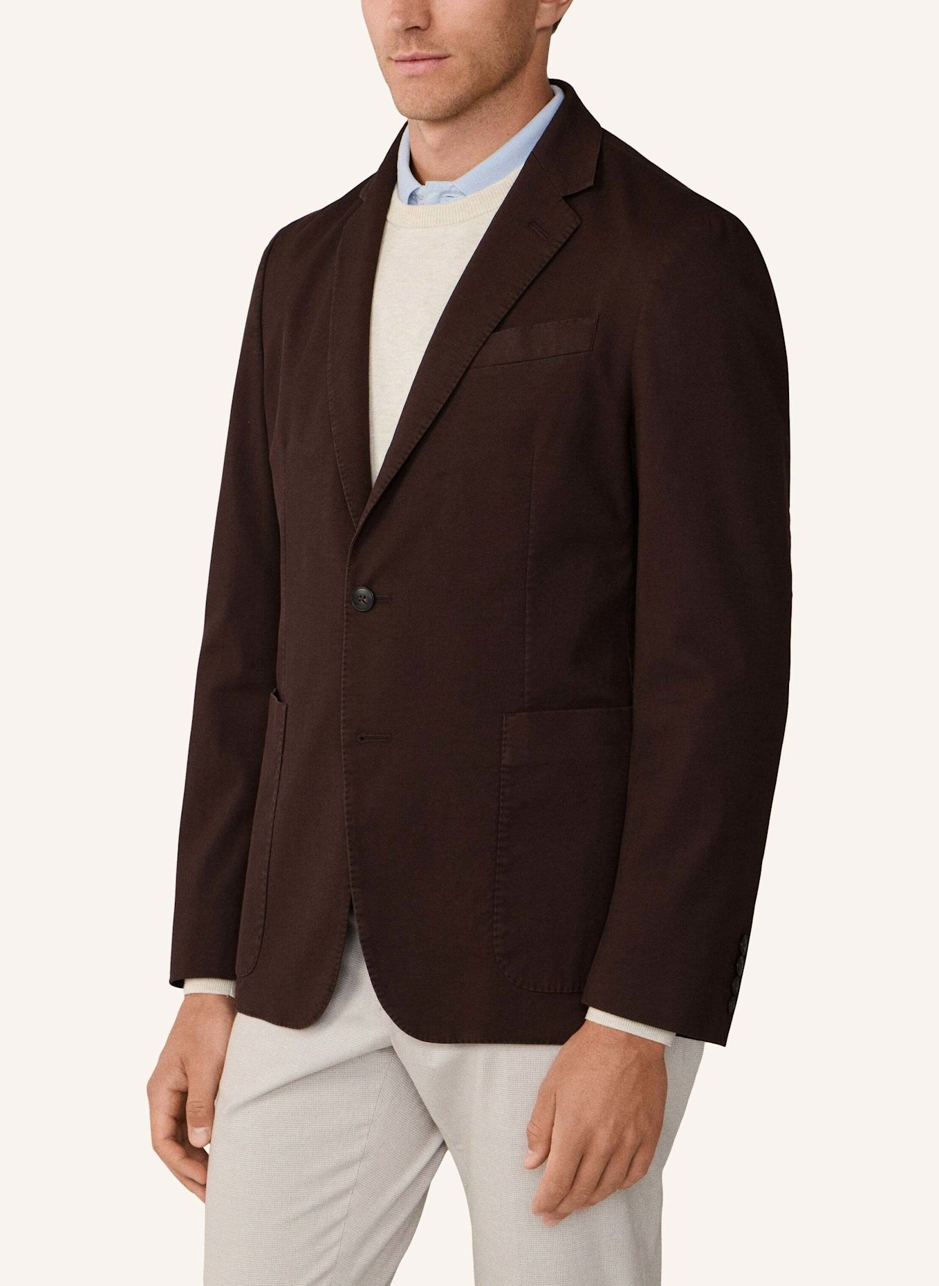 HACKETT LONDON Blazer GMD LW TEXTURE CC: BRAUN