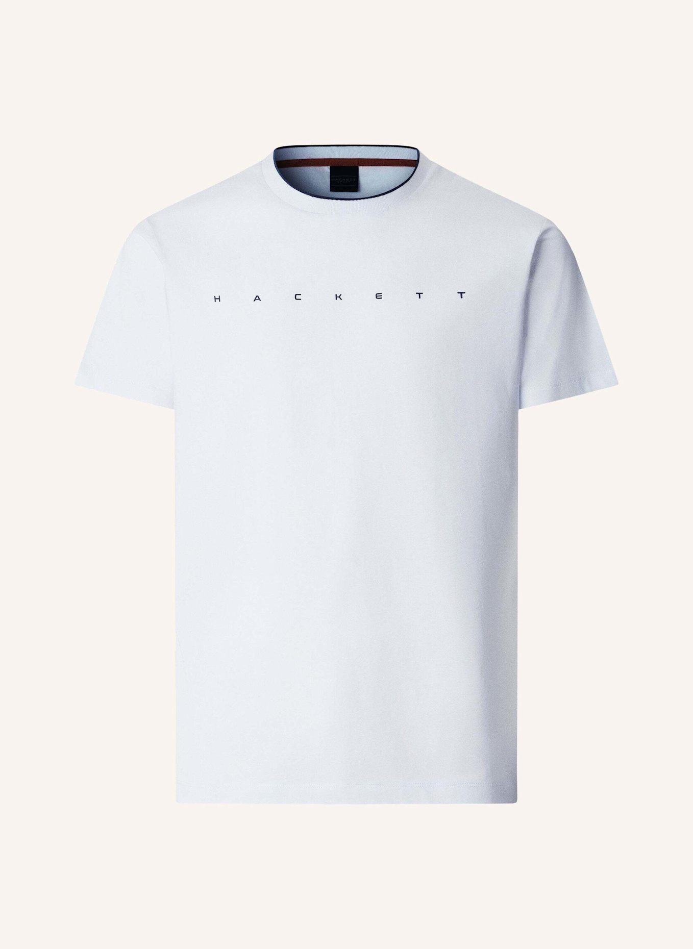 HACKETT LONDON T-Shirt HS ESSENTIAL TEE: WEISS