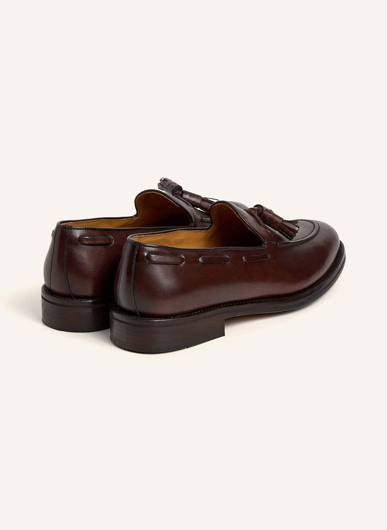 HACKETT LONDON Loafer MAYFAIR CRUST: DUNKELBRAUN