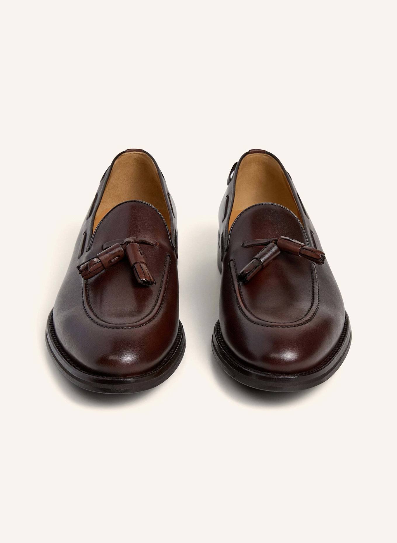 HACKETT LONDON Loafer MAYFAIR CRUST: DUNKELBRAUN