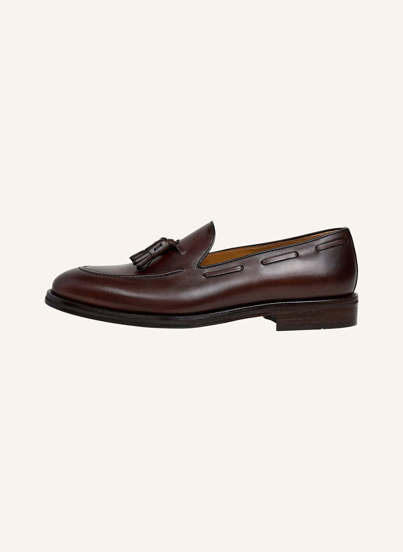 HACKETT LONDON Loafer MAYFAIR CRUST: DUNKELBRAUN