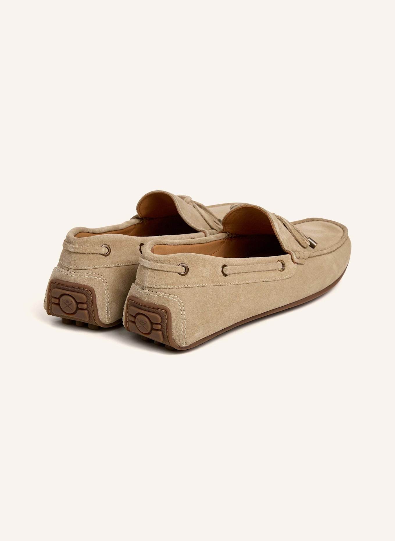 HACKETT LONDON Loafer DRIVER LACES: BEIGE