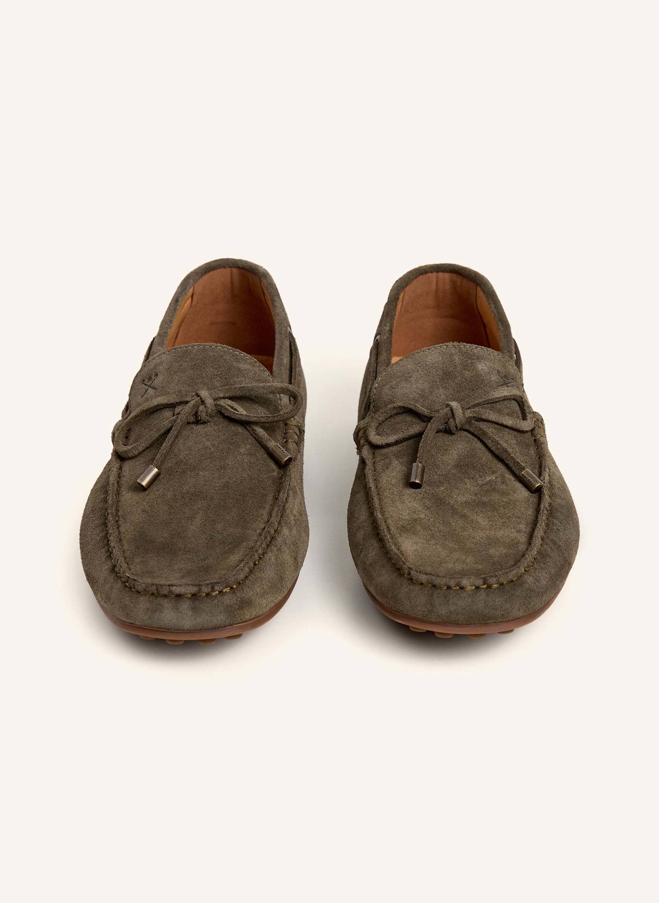 HACKETT LONDON Loafer DRIVER LACES: KHAKI