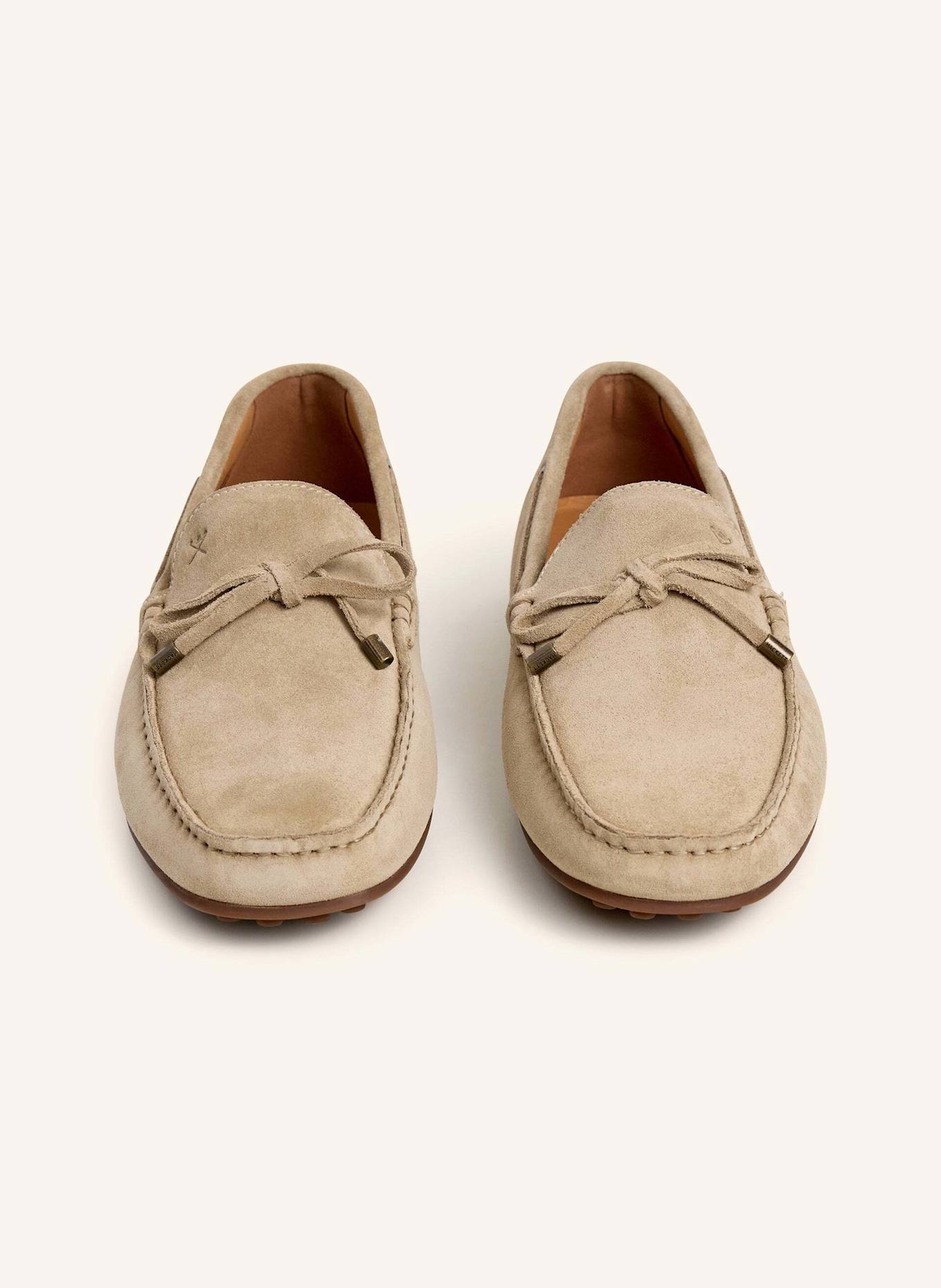 HACKETT LONDON Loafer DRIVER LACES: BEIGE