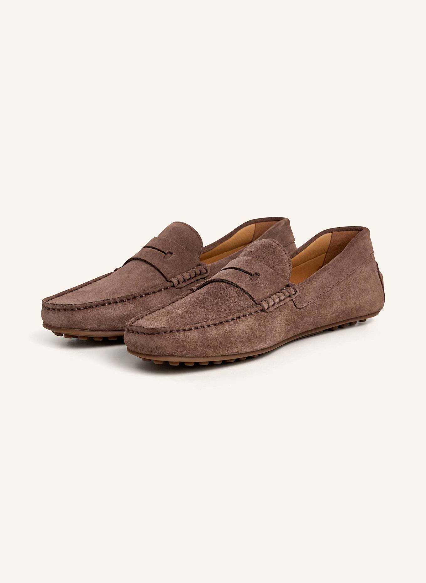 HACKETT LONDON Loafer DRIVER SADDLE: BRAUN