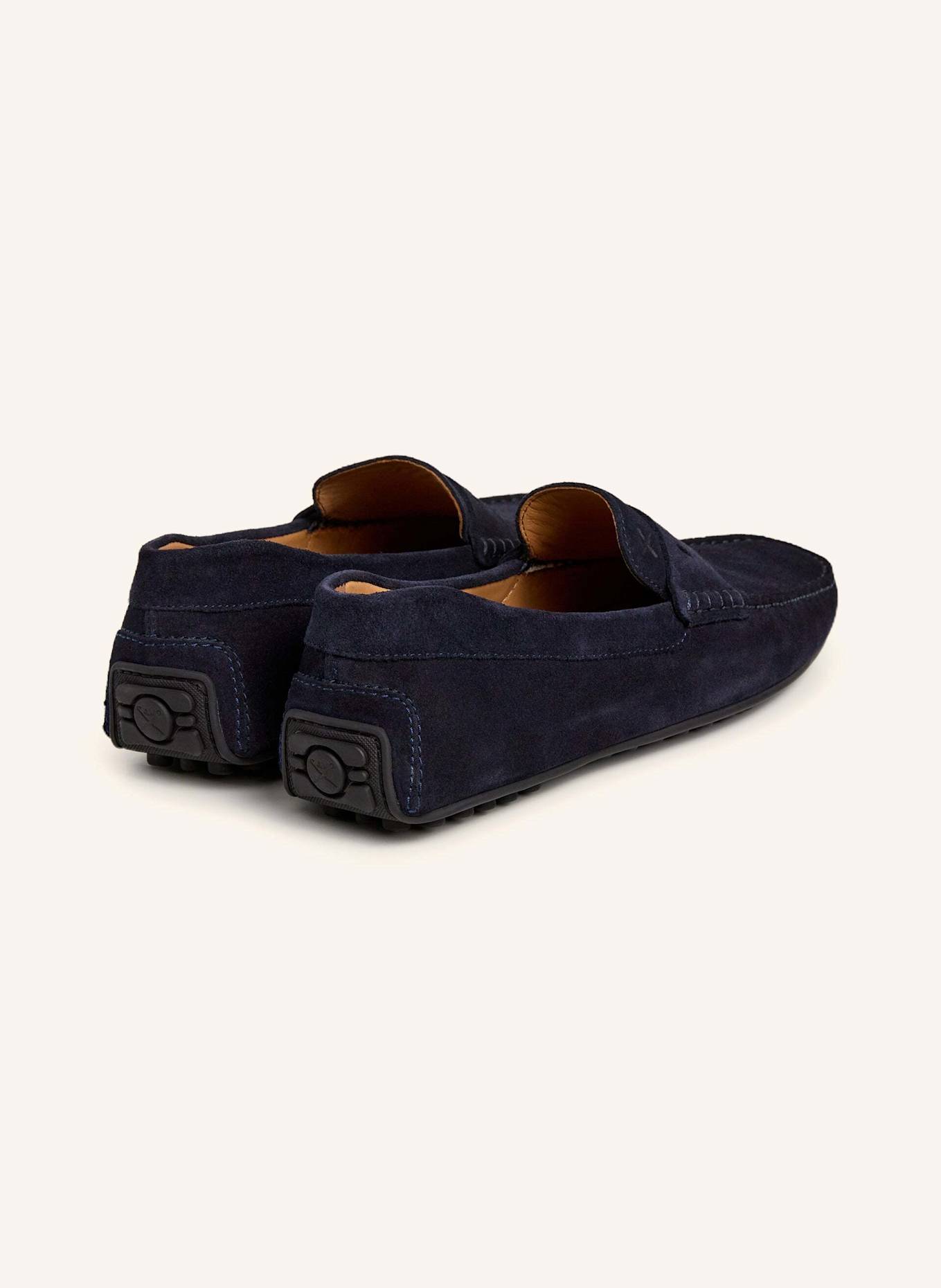 HACKETT LONDON Loafer DRIVER SADDLE: BLAU