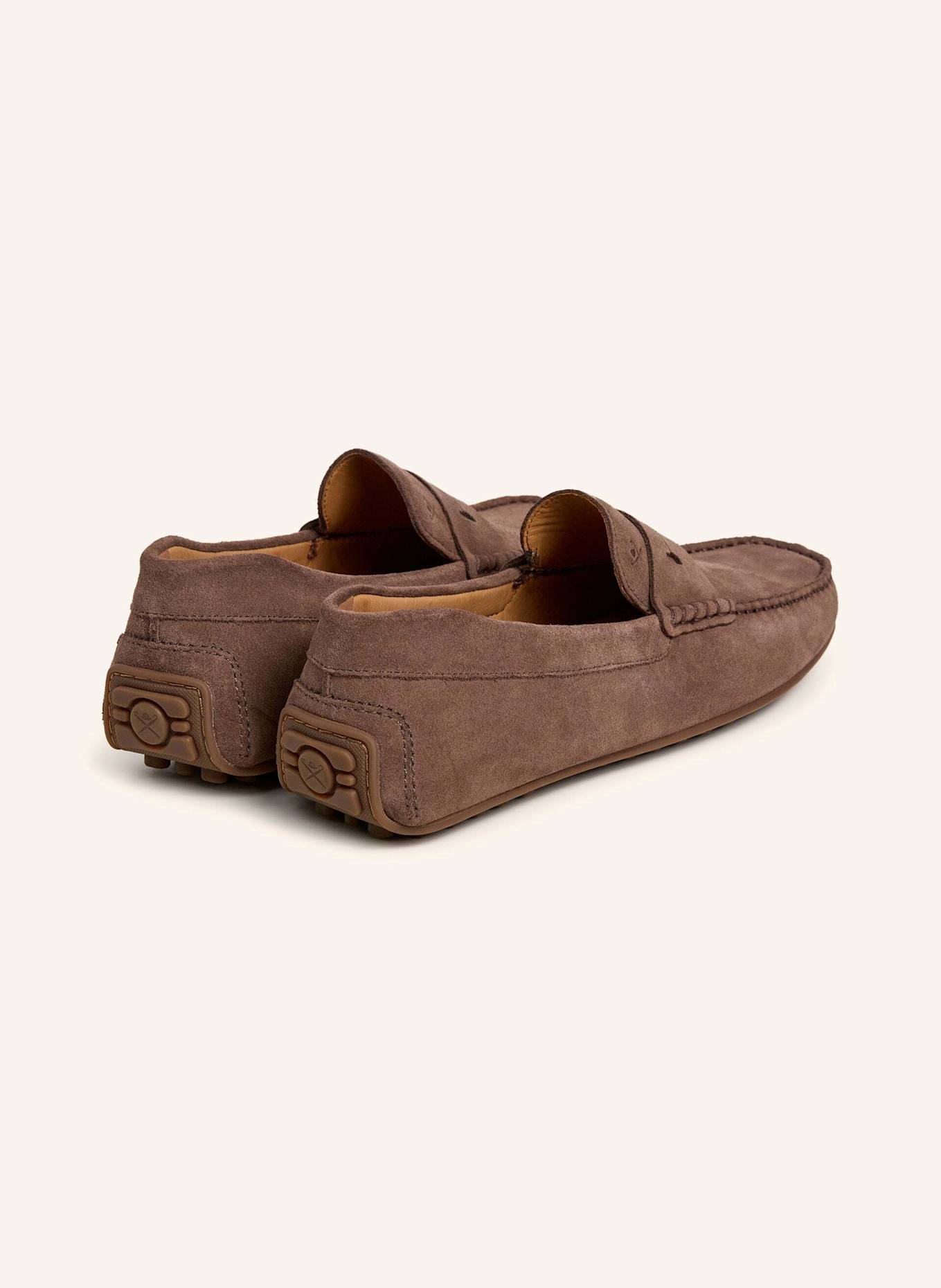 HACKETT LONDON Loafer DRIVER SADDLE: BRAUN