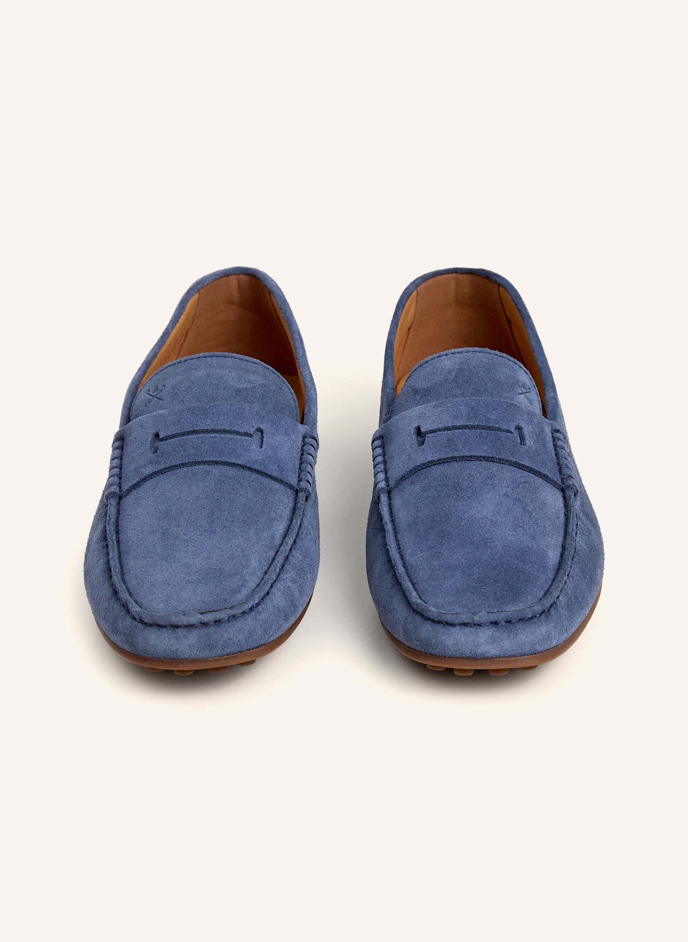 HACKETT LONDON Loafer DRIVER SADDLE: BLAU