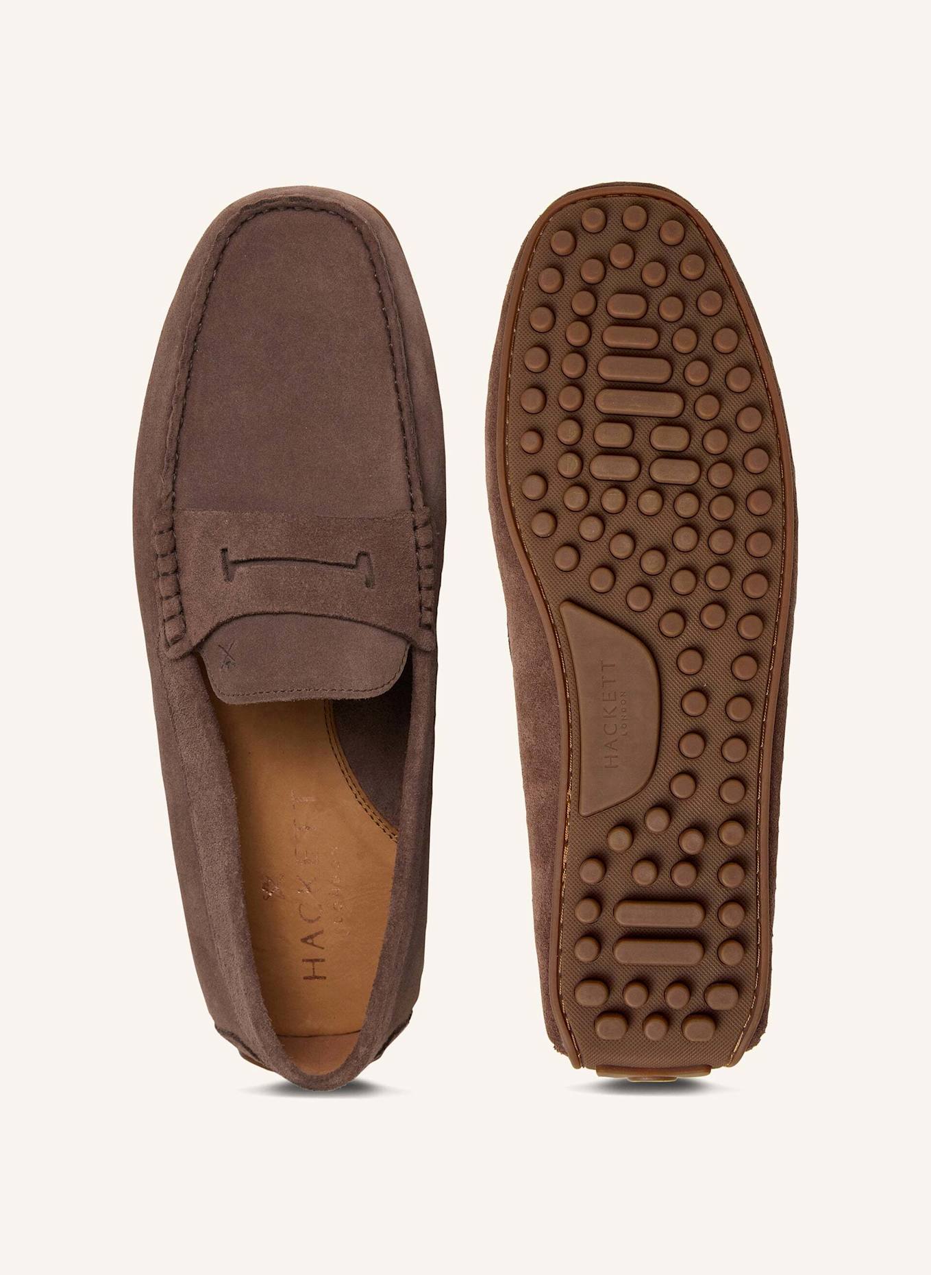 HACKETT LONDON Loafer DRIVER SADDLE: BRAUN