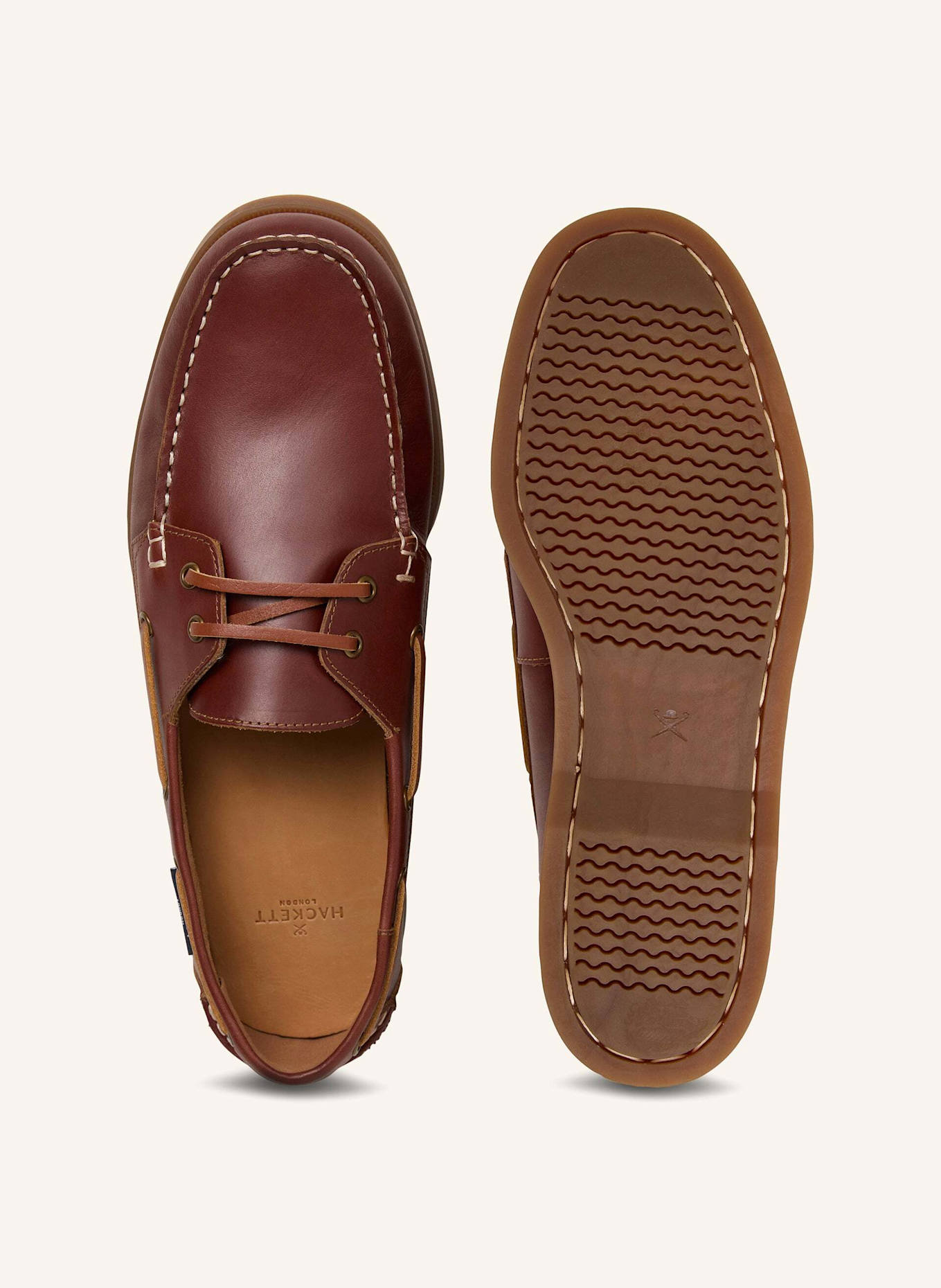 HACKETT LONDON Loafer DECK ONE: BRAUN