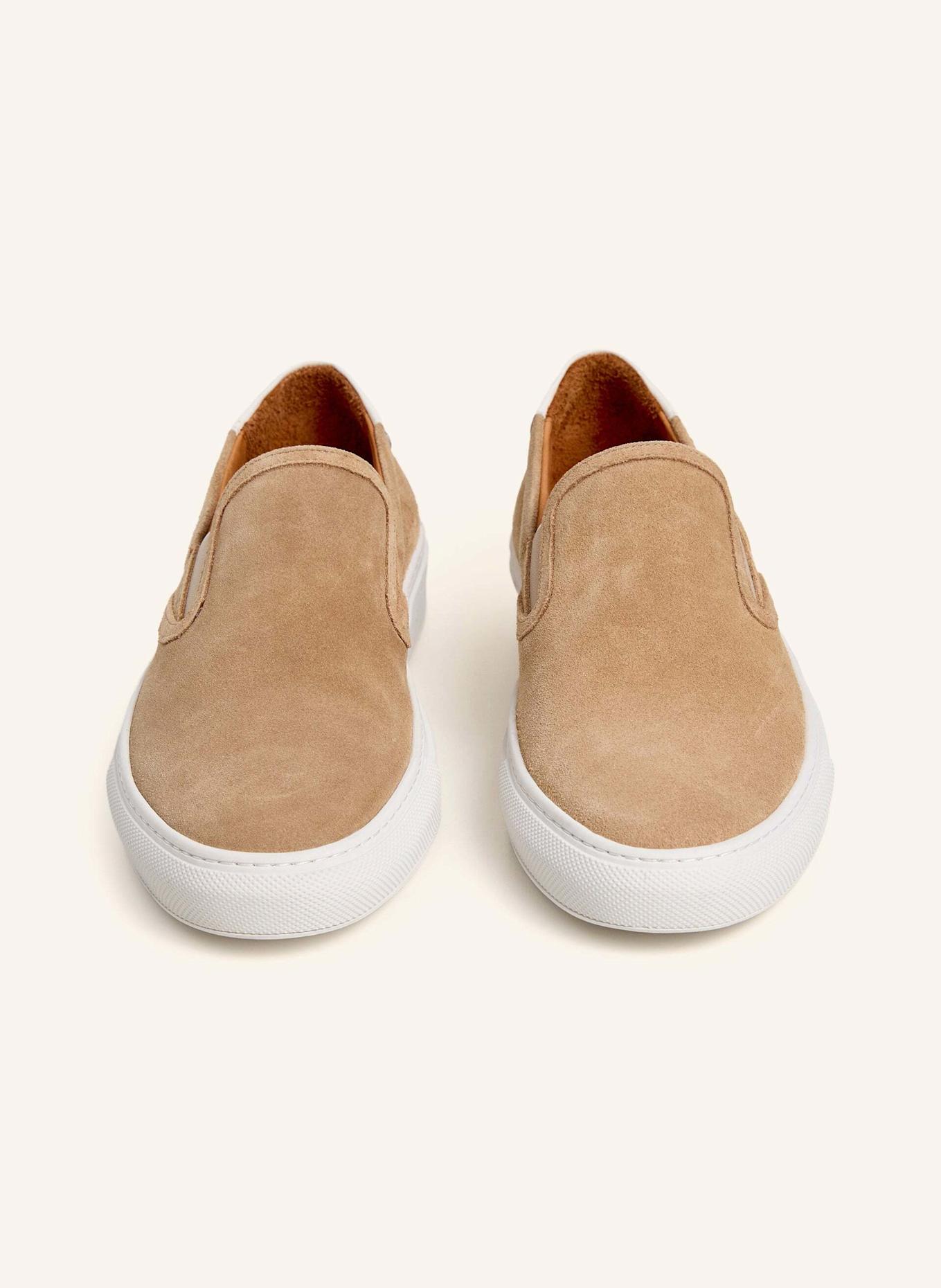 HACKETT LONDON Sportschuhe IDOL SLIP ON: BEIGE