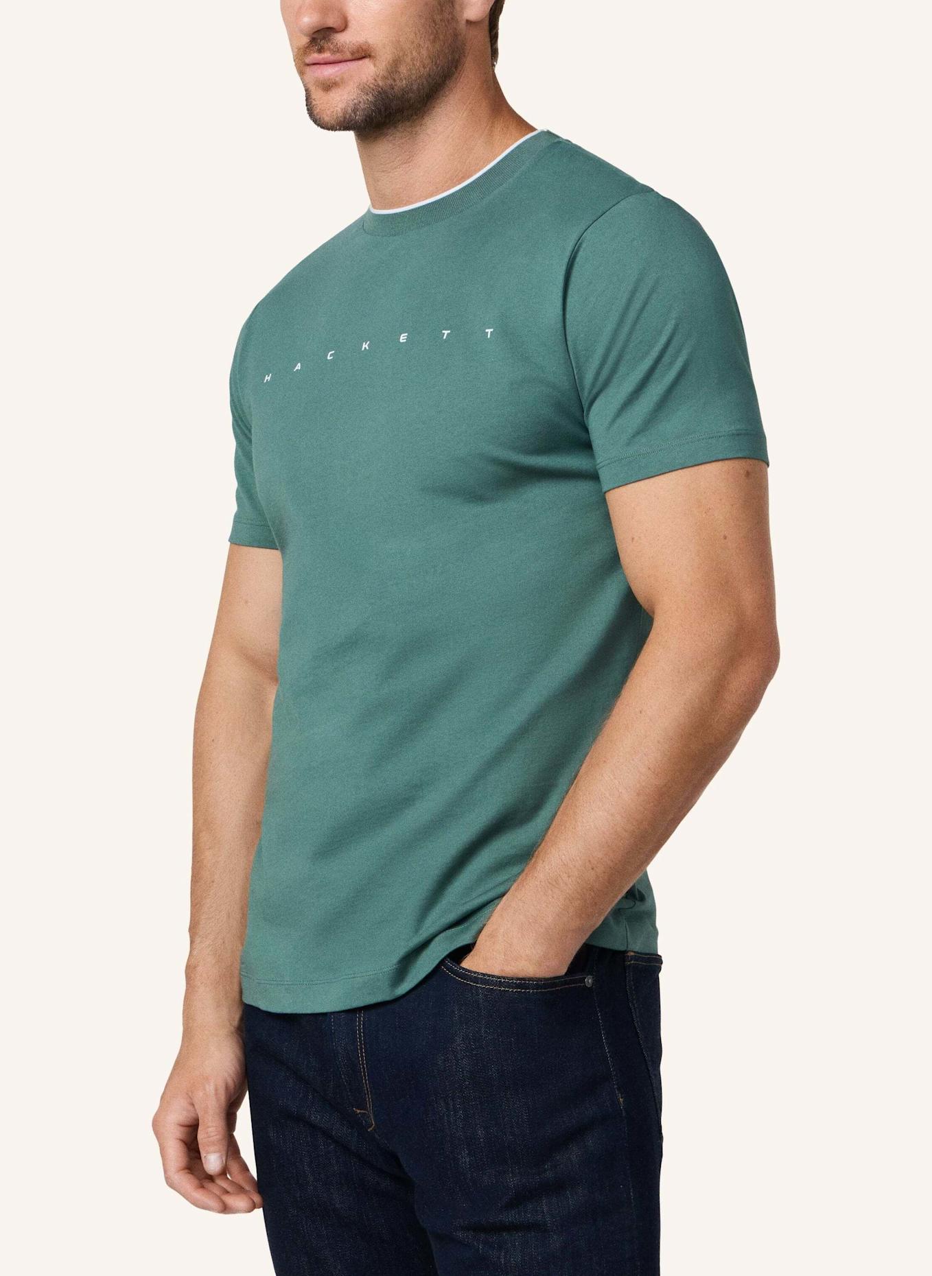 HACKETT LONDON T-Shirt HS ESSENTIAL TEE: GRÜN