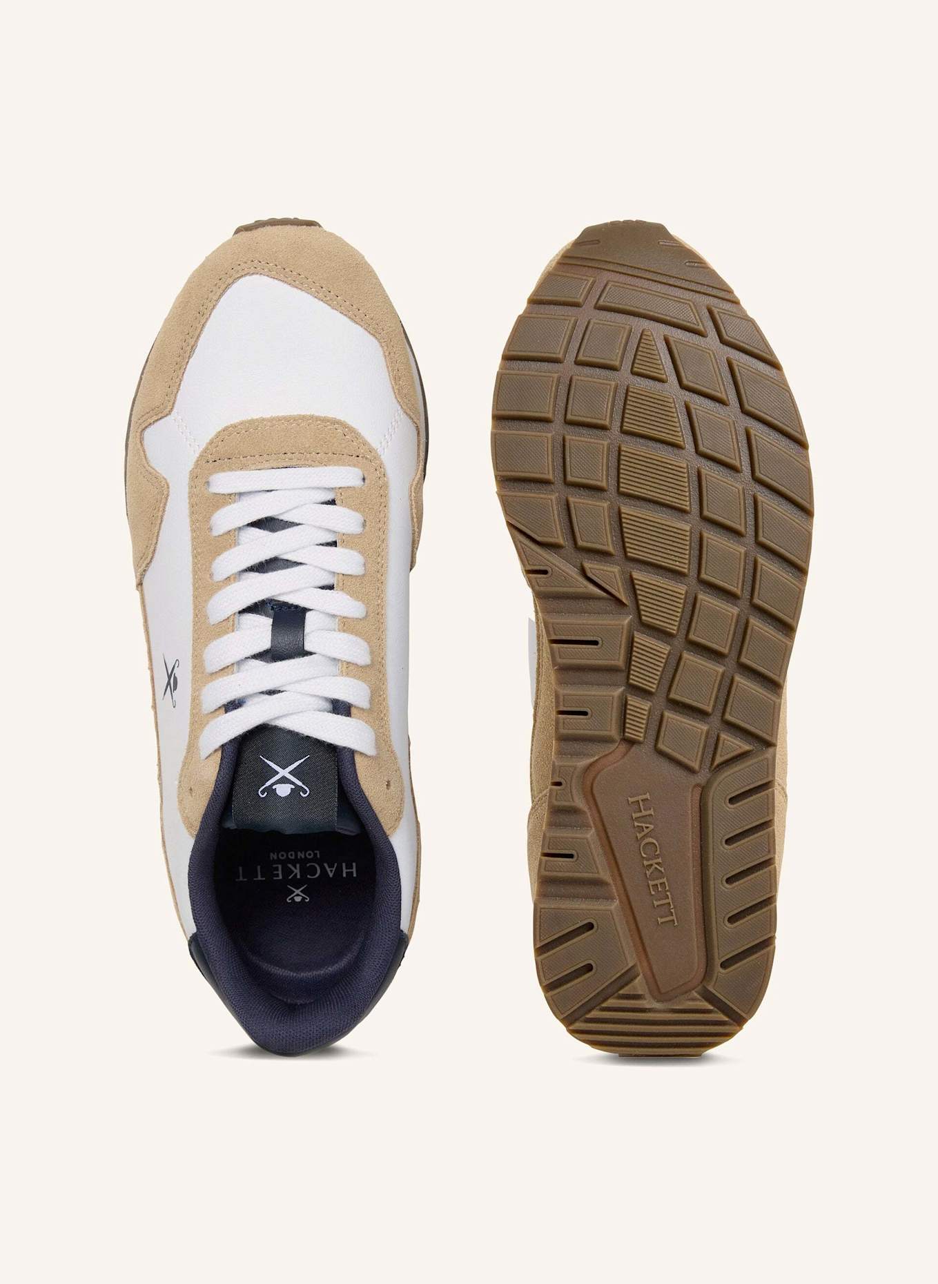 HACKETT LONDON Sportschuhe VECTOR PLAIN: BEIGE