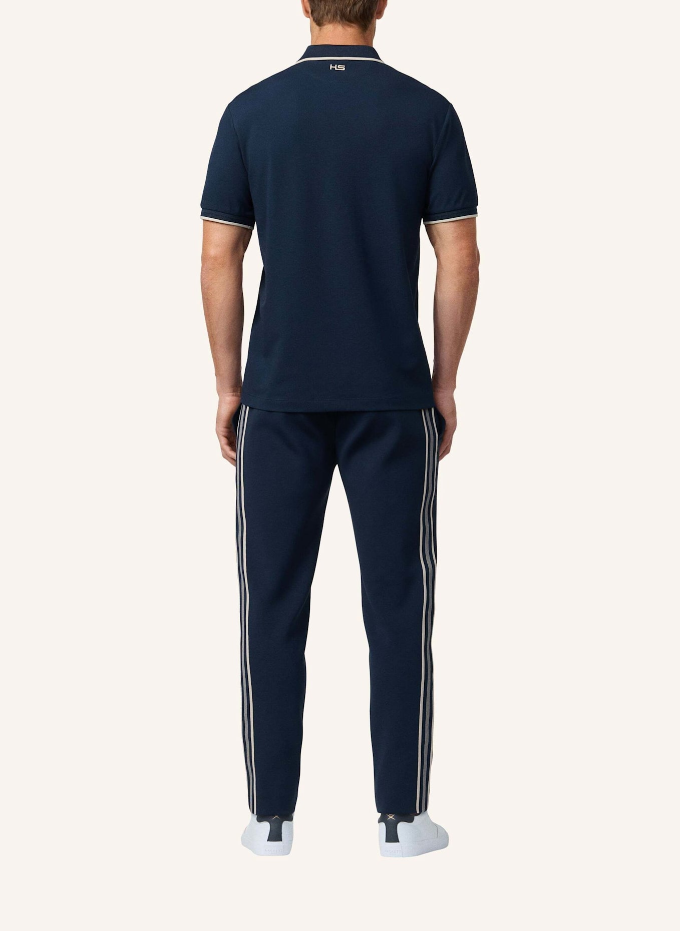 HACKETT LONDON Poloshirt HS CITY HZ POLO: DUNKELBLAU