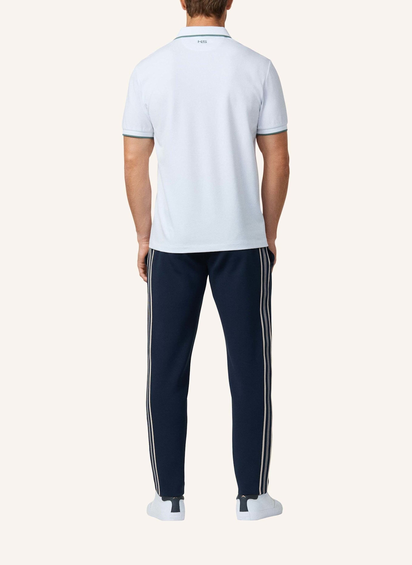 HACKETT LONDON Poloshirt HS CITY HZ POLO: WEISS