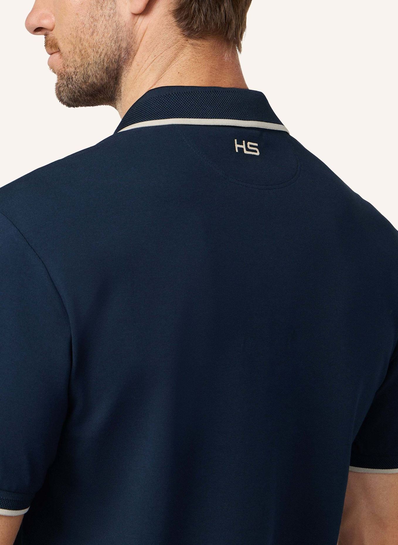 HACKETT LONDON Poloshirt HS CITY HZ POLO: DUNKELBLAU