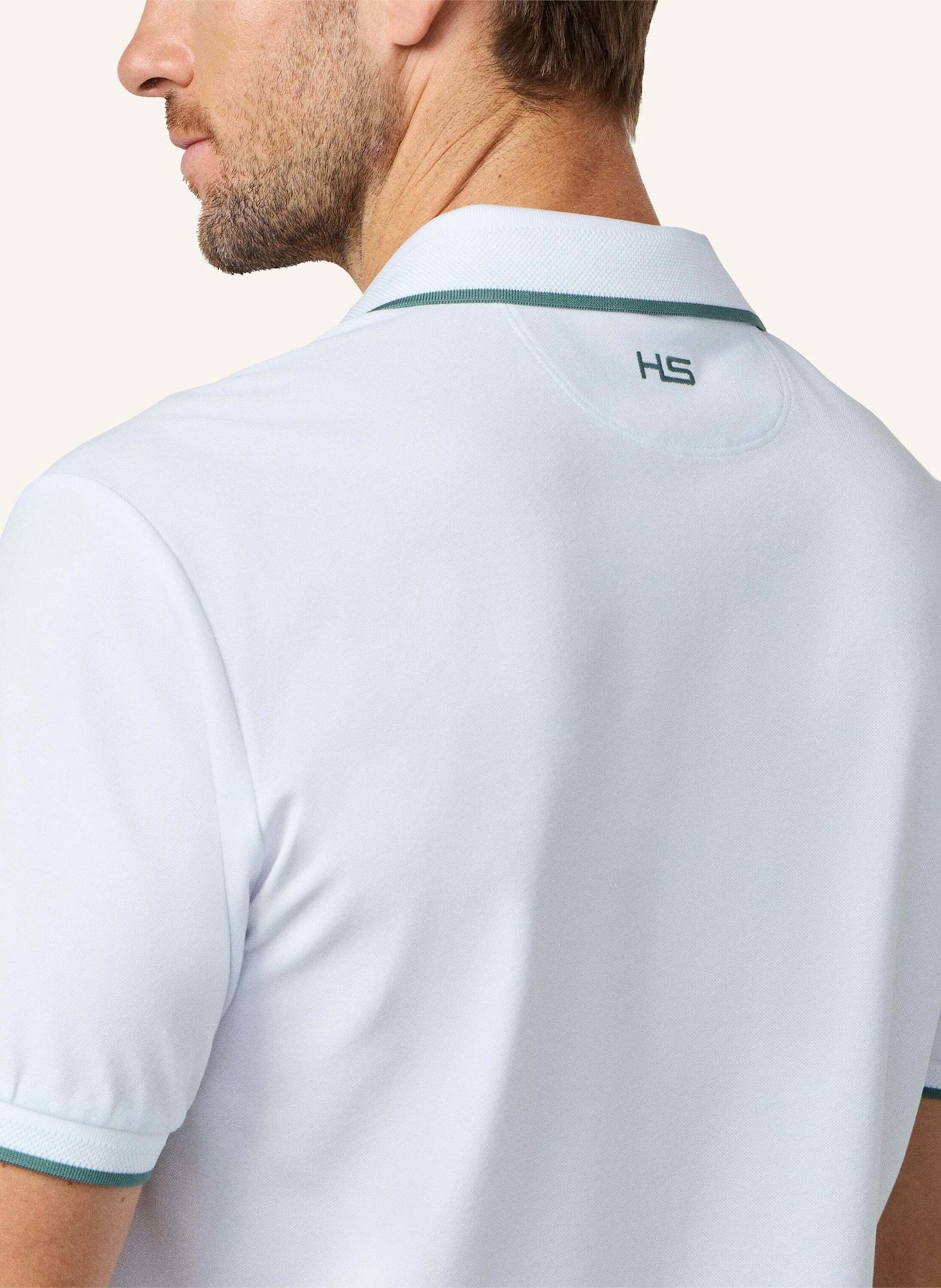 HACKETT LONDON Poloshirt HS CITY HZ POLO: WEISS
