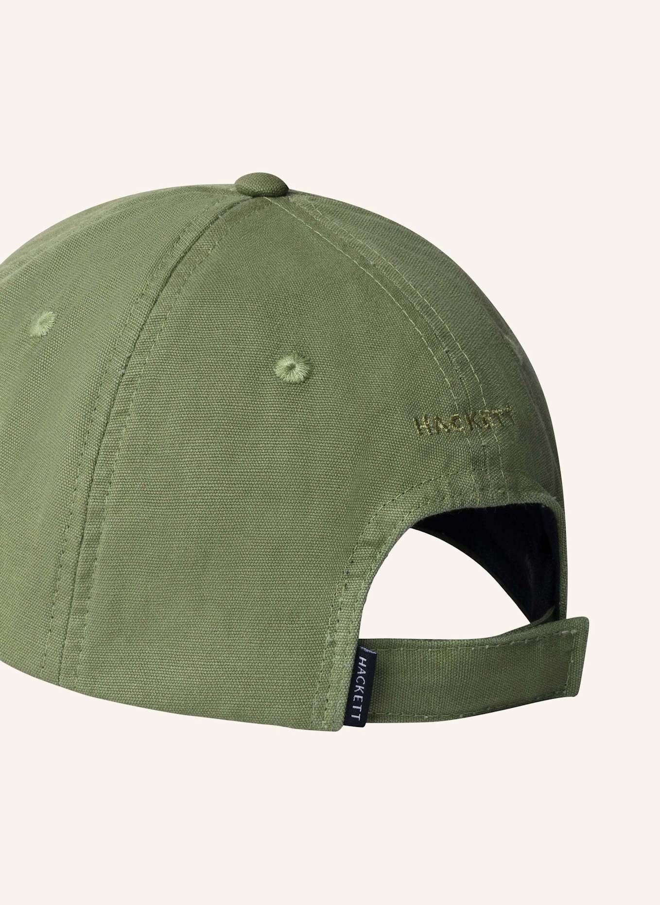 HACKETT LONDON Cap WASHED BROLLY CAP: DUNKELGELB