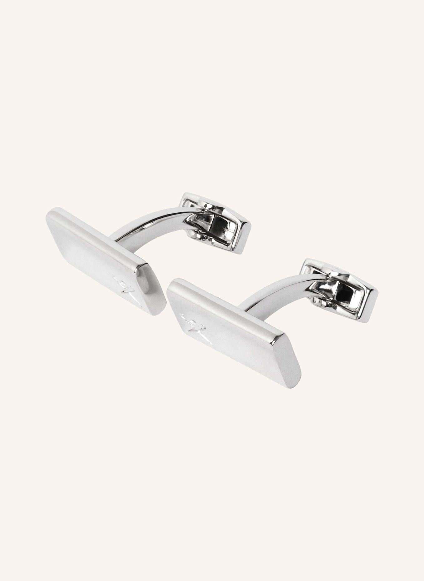 HACKETT LONDON Manschettenknöpfe INGOT LOGO CUFF: SILBER