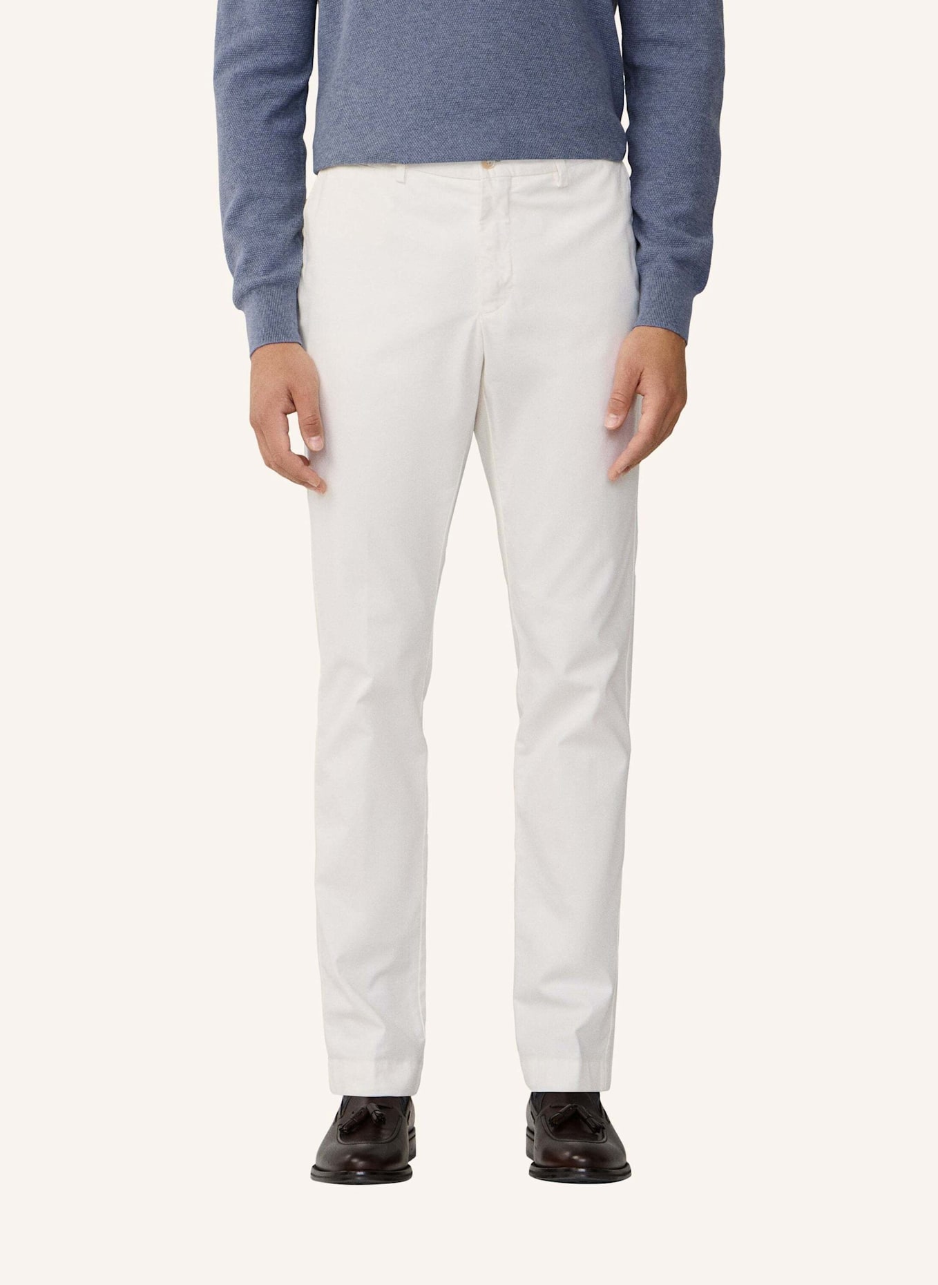 HACKETT LONDON Chino PD TEXTURE CHINO: WEISS