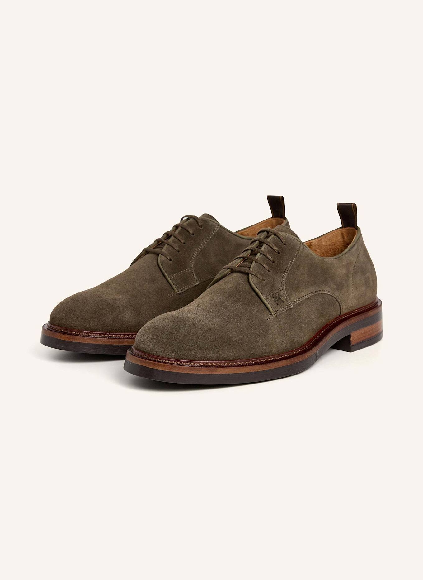 HACKETT LONDON Oxford EGMONT FINE: KHAKI