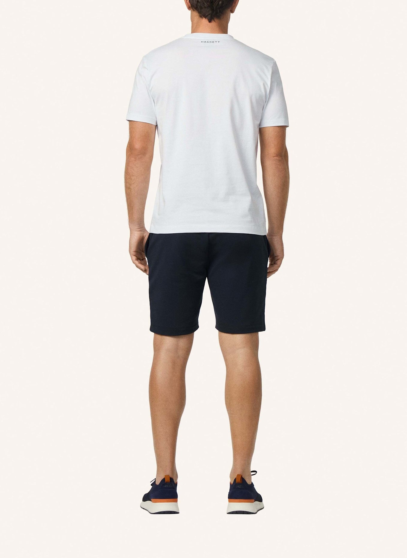 HACKETT LONDON T-Shirt HS CLUB HOUSE TEE: WEISS
