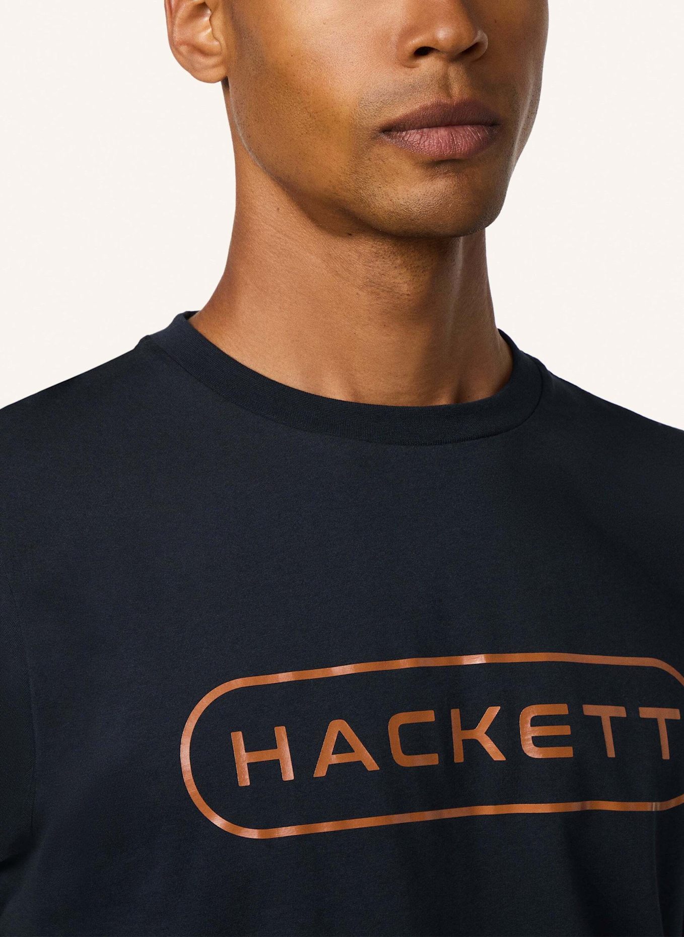 HACKETT LONDON T-Shirt HS ESSENTIAL BOX: DUNKELBLAU