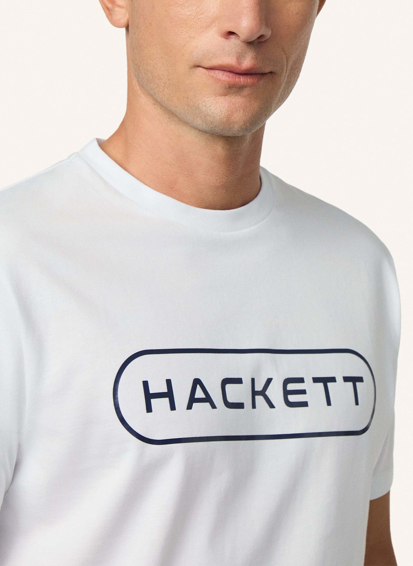 HACKETT LONDON T-Shirt HS ESSENTIAL BOX: WEISS