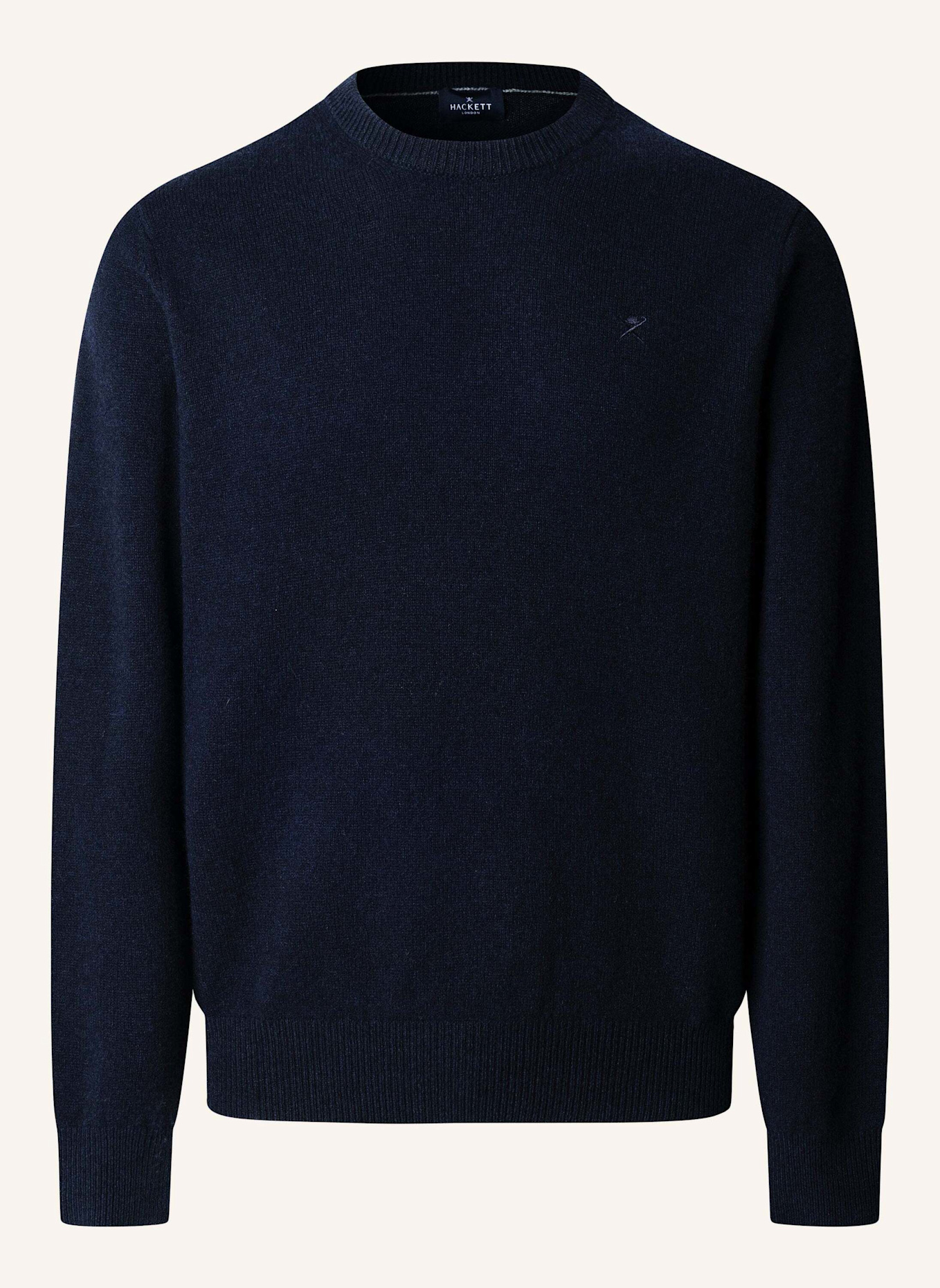 HACKETT LONDON Pullover LAMBSWOOL CREW: BLAU