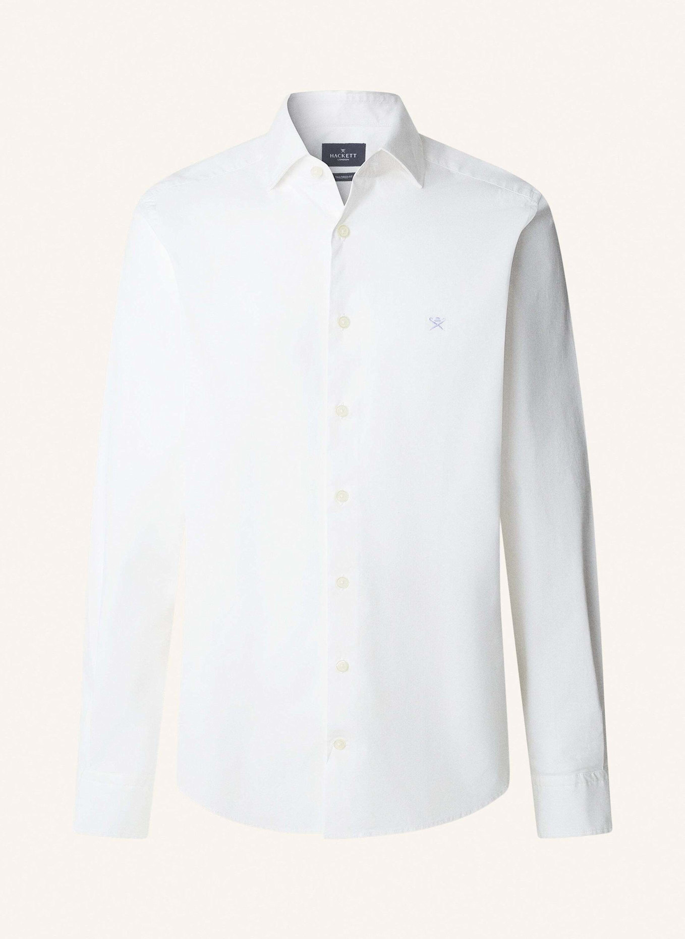 HACKETT LONDON Freizeithemd ESS GMD POPLIN: WEISS