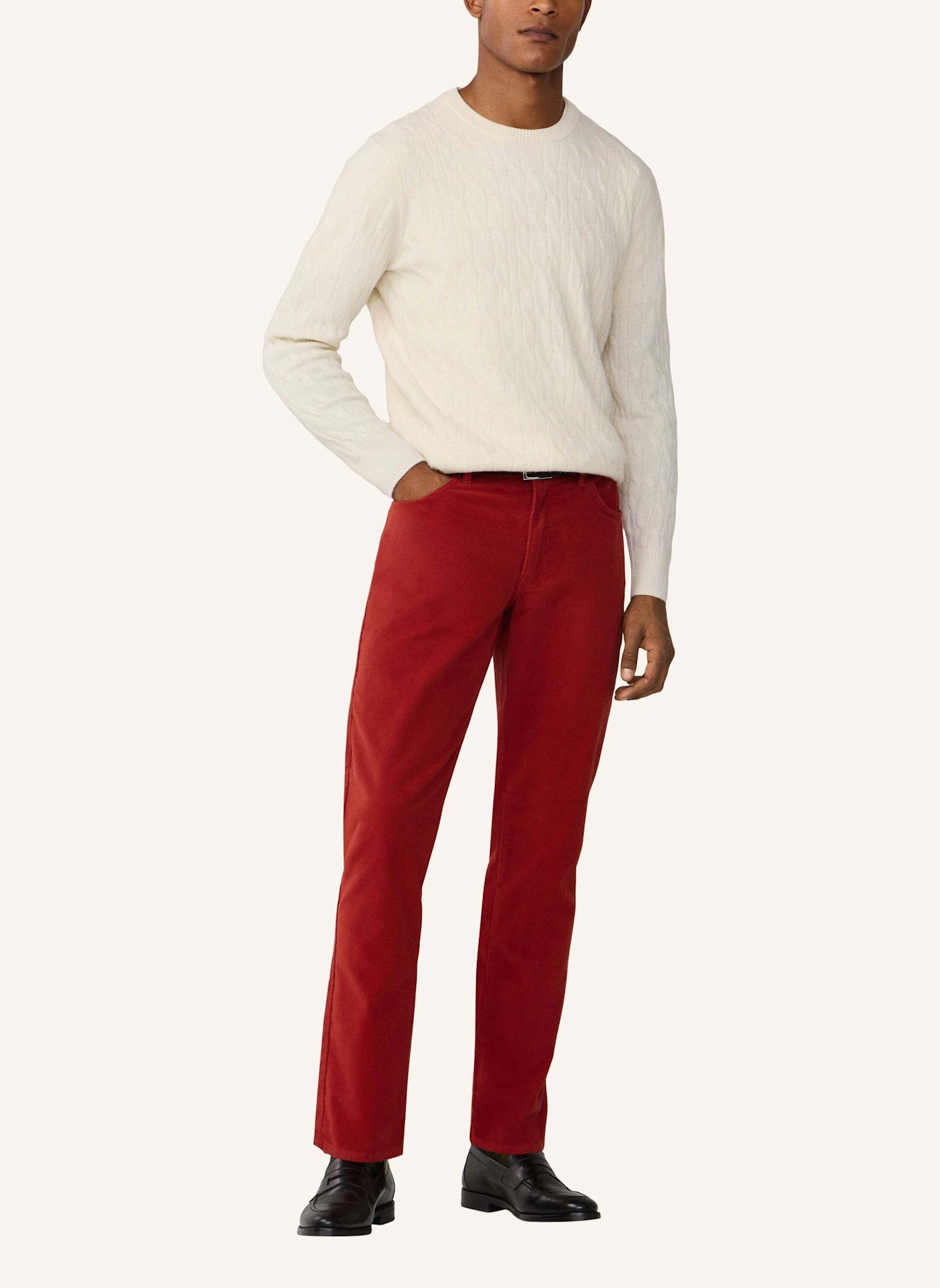 HACKETT LONDON 5-Pocket MOLESKIN 5PKT: BRAUN