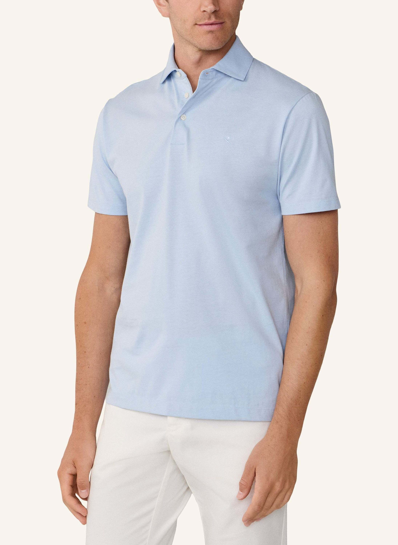 HACKETT LONDON Poloshirt PIMA COTTON POLO: BLAU