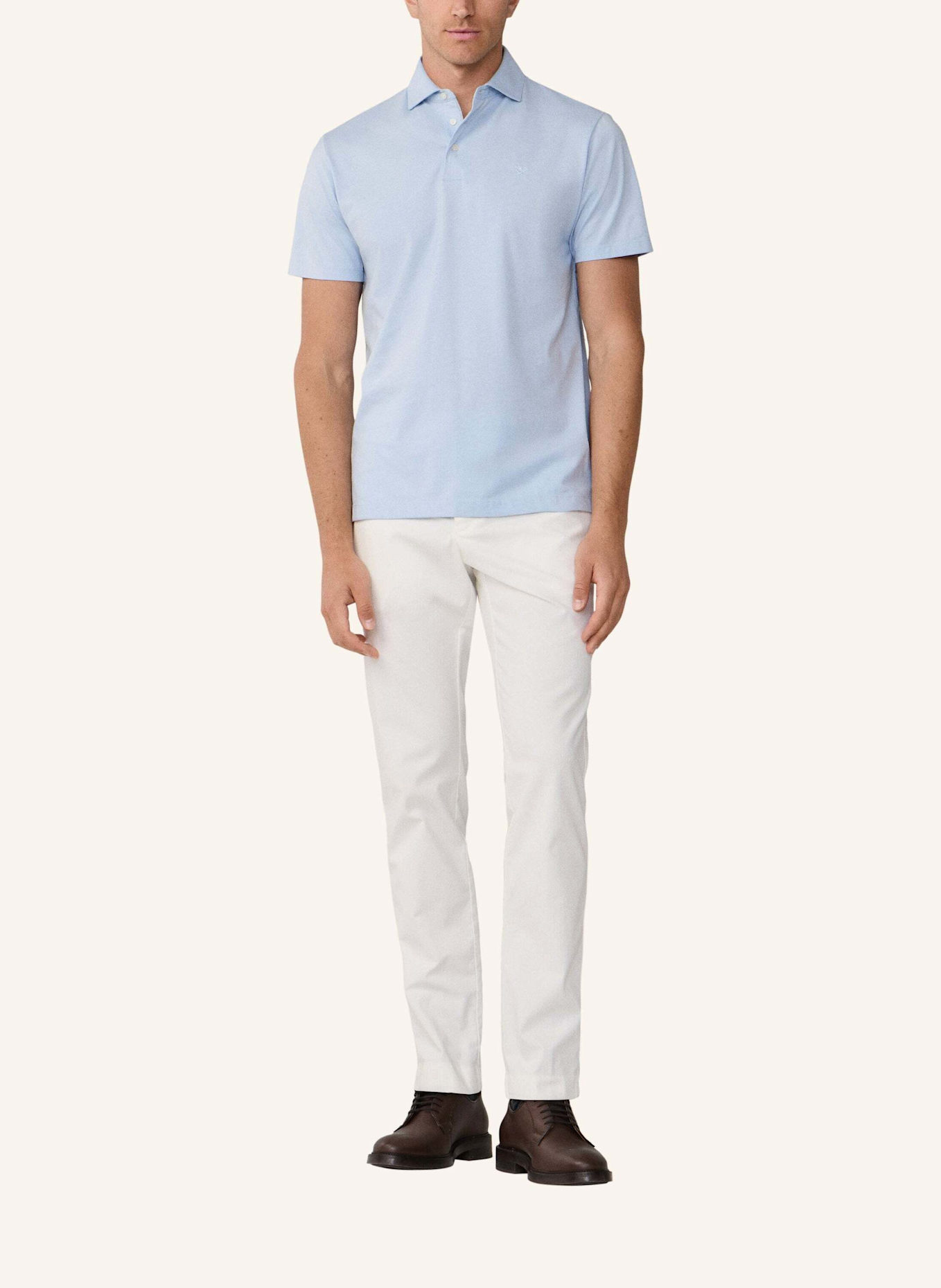 HACKETT LONDON Poloshirt PIMA COTTON POLO: BLAU