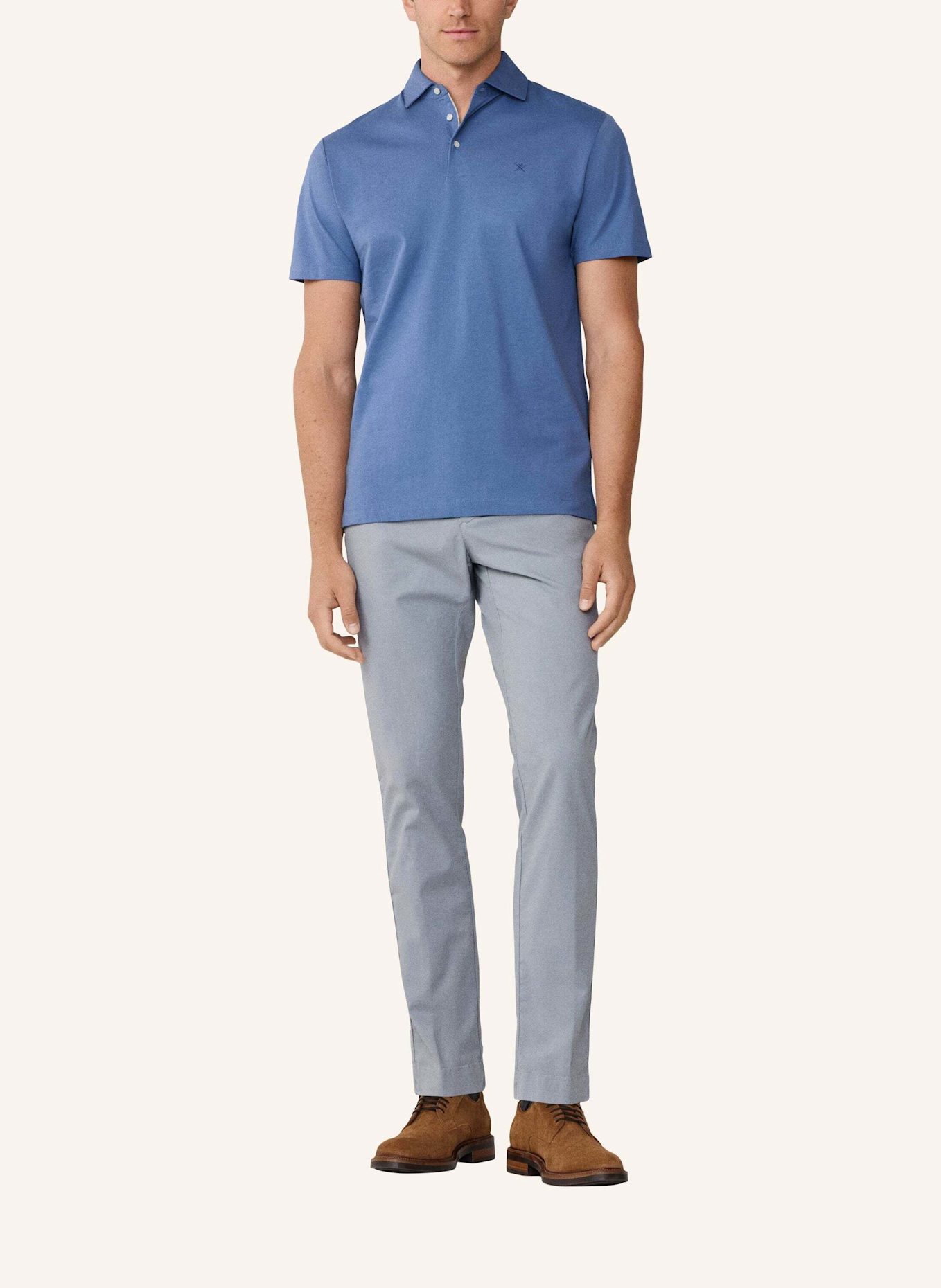HACKETT LONDON Poloshirt PIMA COTTON POLO: BLAU