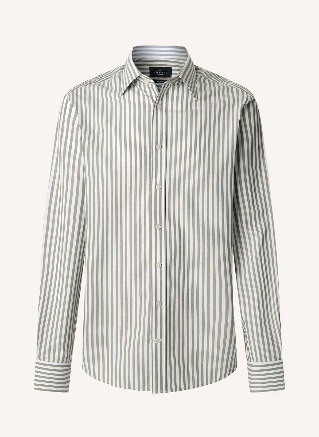 HACKETT LONDON Freizeithemd SOFT BENGAL STRIPE: GRÜN