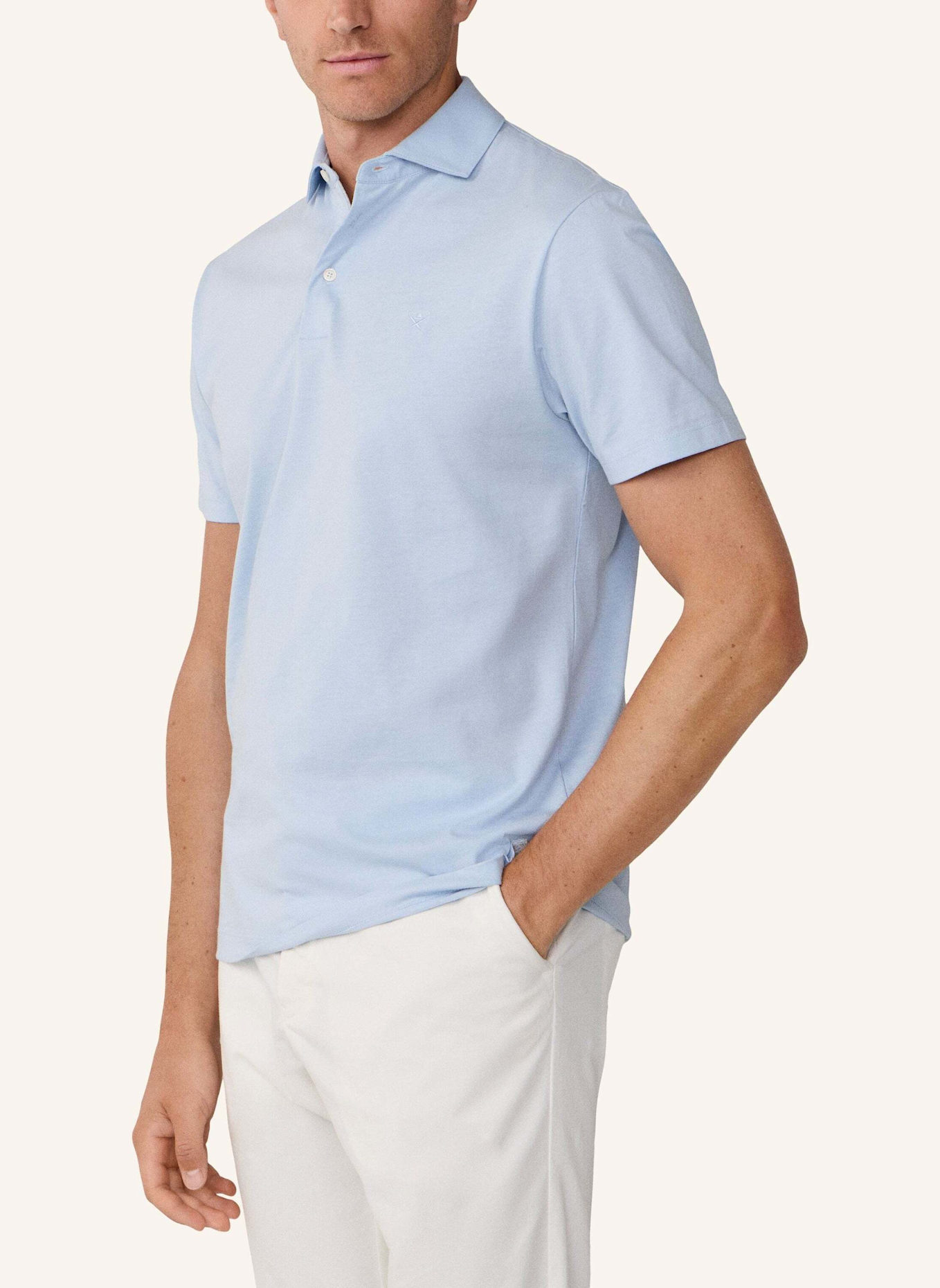 HACKETT LONDON Poloshirt PIMA COTTON POLO: BLAU