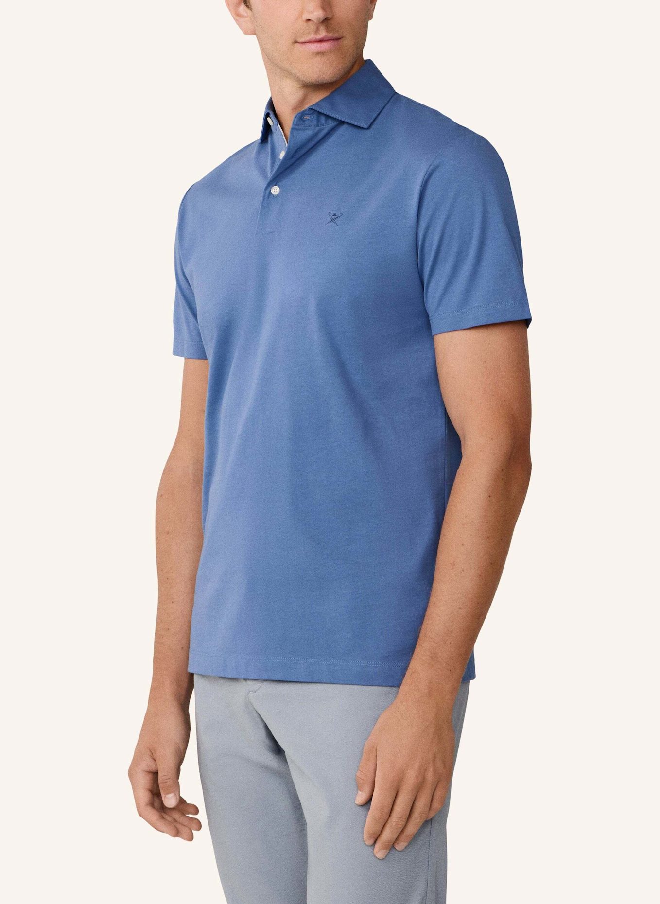 HACKETT LONDON Poloshirt PIMA COTTON POLO: BLAU