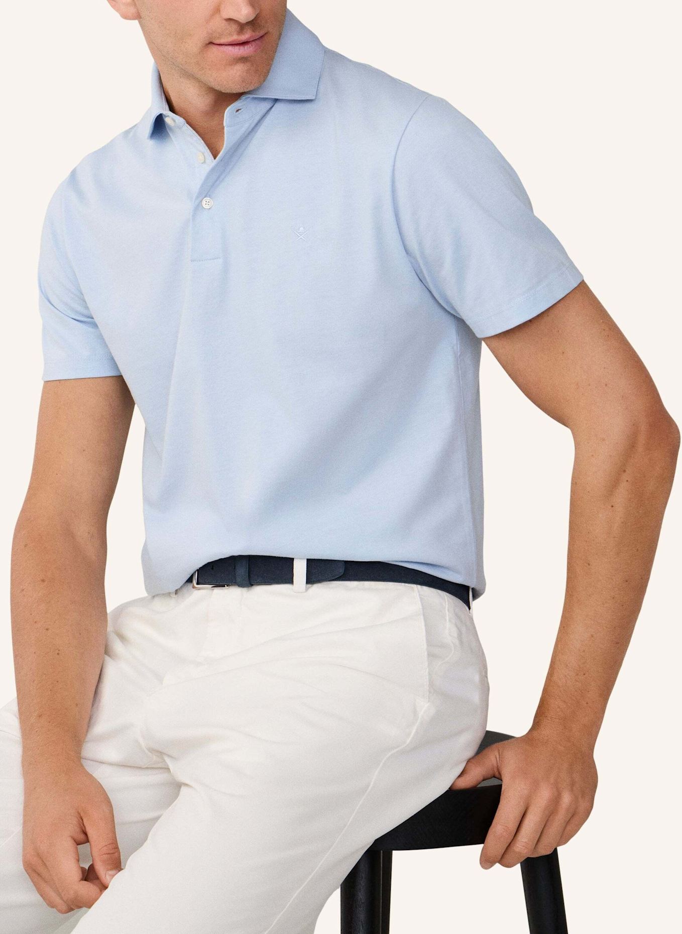 HACKETT LONDON Poloshirt PIMA COTTON POLO: BLAU