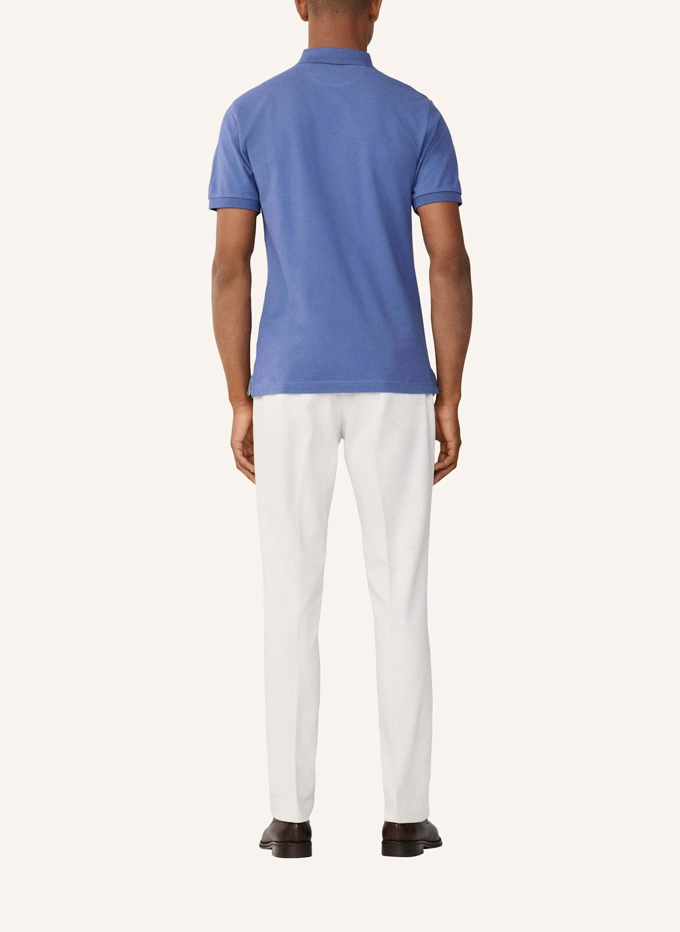 HACKETT LONDON Poloshirt SLIM FIT LOGO: BLAU