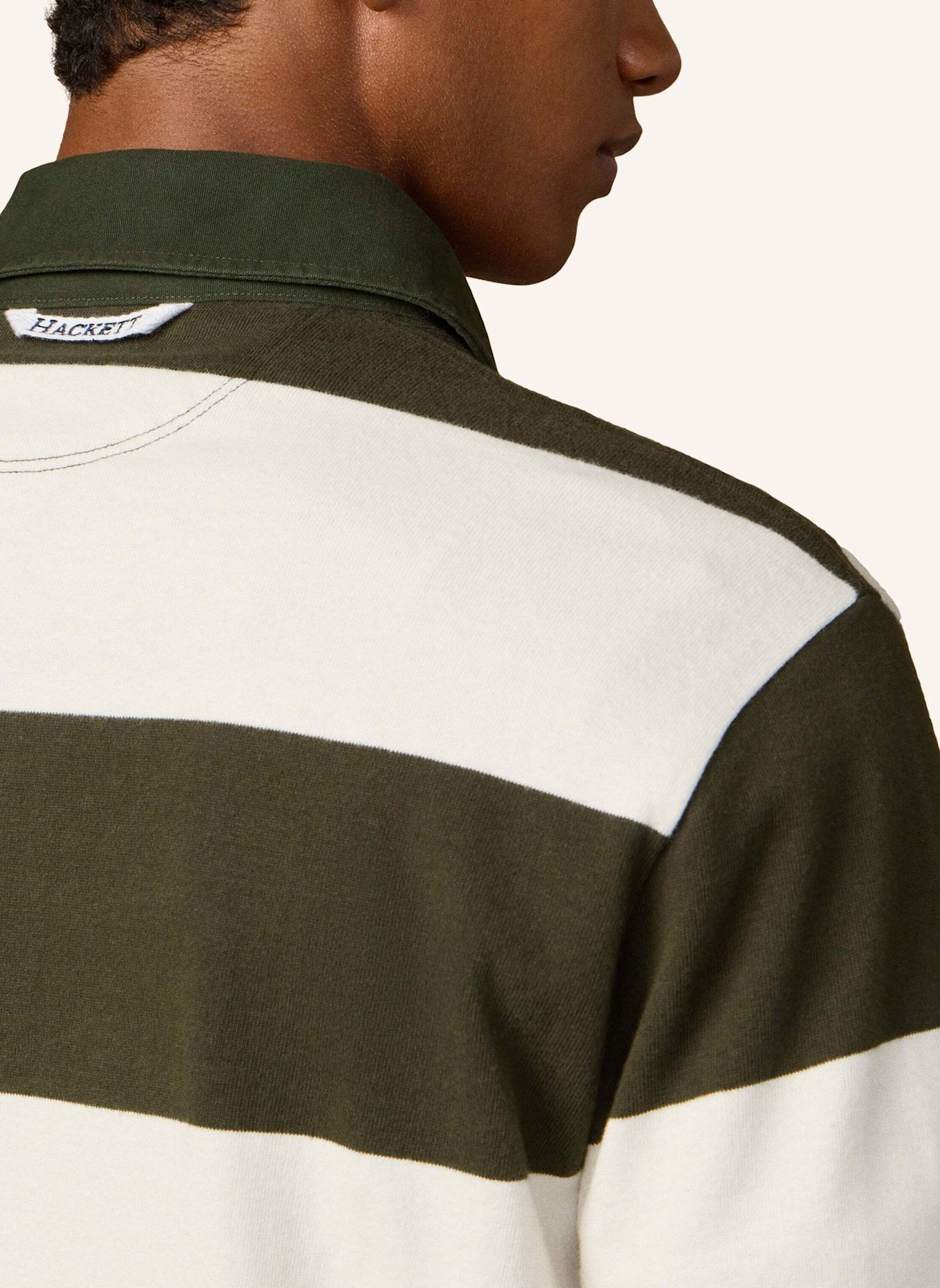 HACKETT LONDON Poloshirt HERITAGE BDG STR RBY: CREME