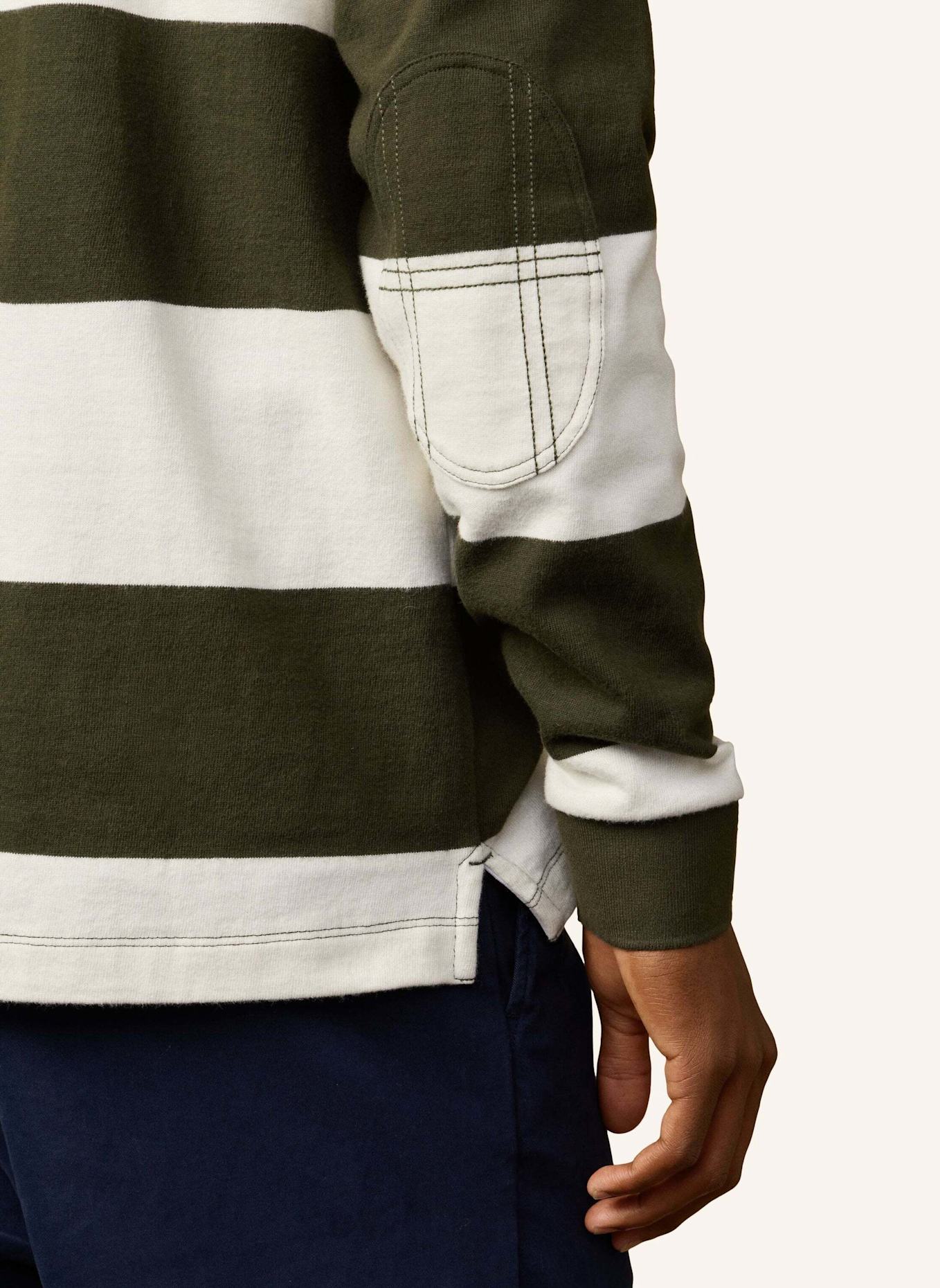 HACKETT LONDON Poloshirt HERITAGE BDG STR RBY: CREME