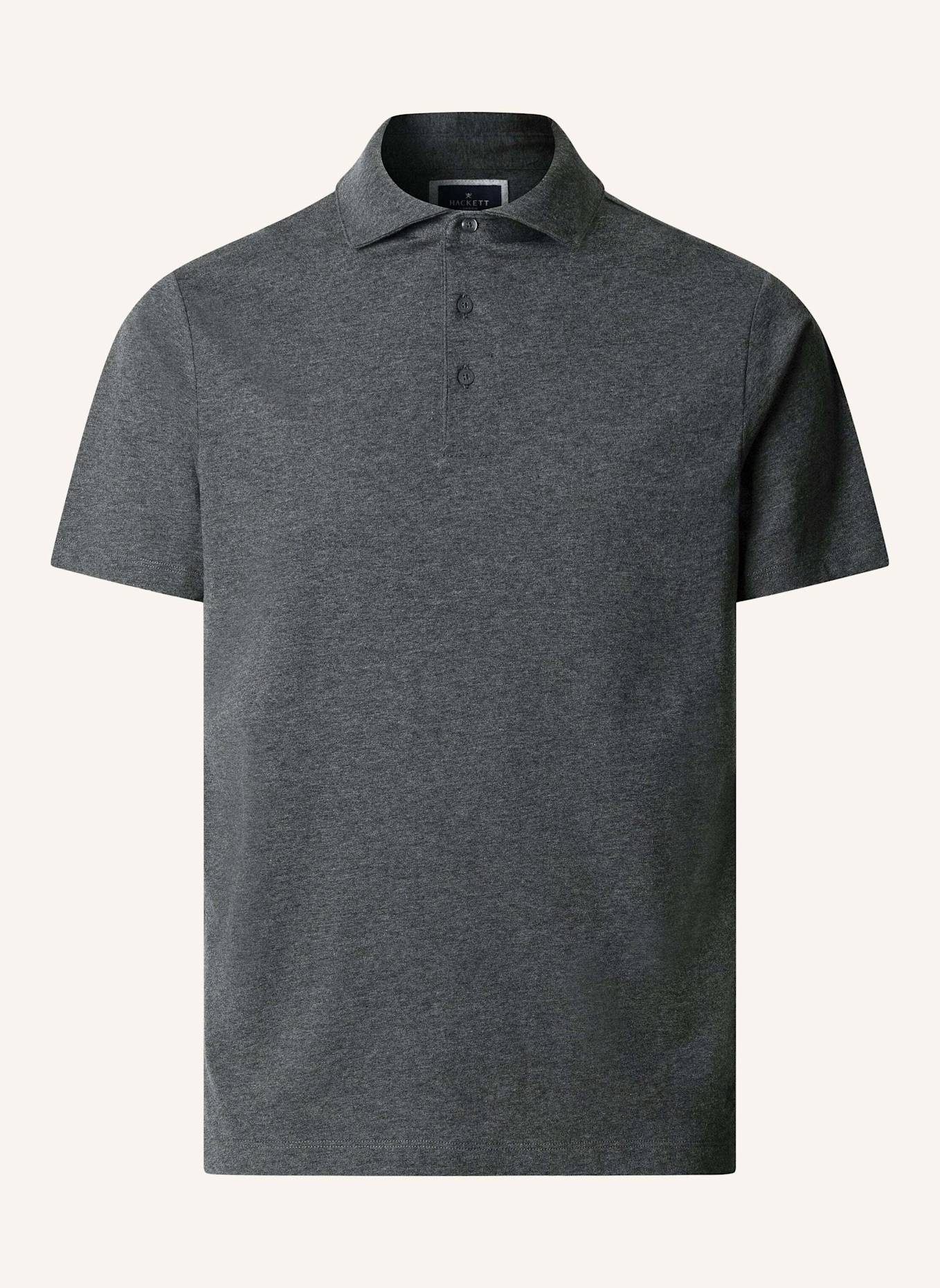 HACKETT LONDON Poloshirt PIMA COTTON POLO: DUNKELGRAU