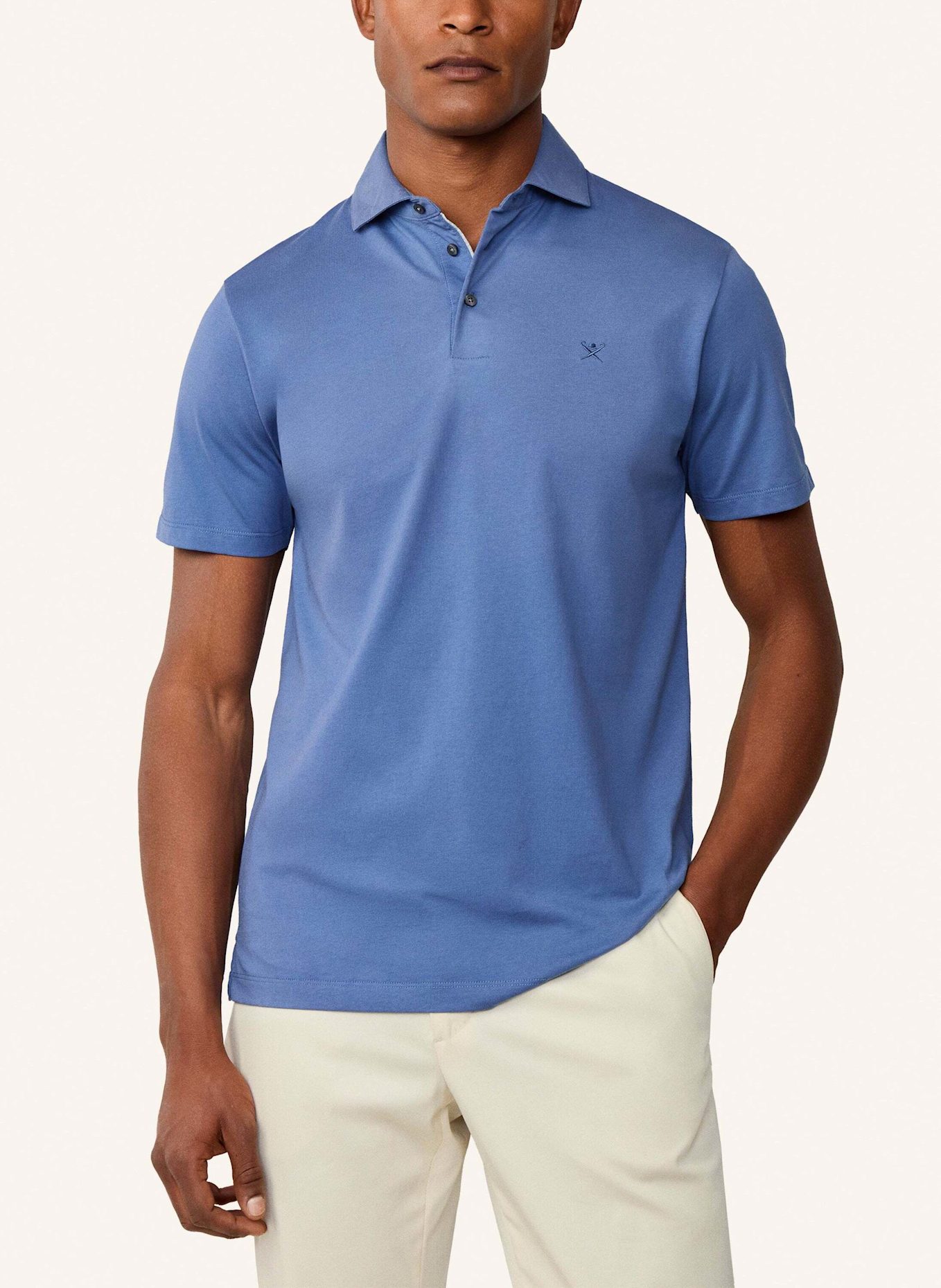 HACKETT LONDON Poloshirt PIMA COTTON POLO: BLAU