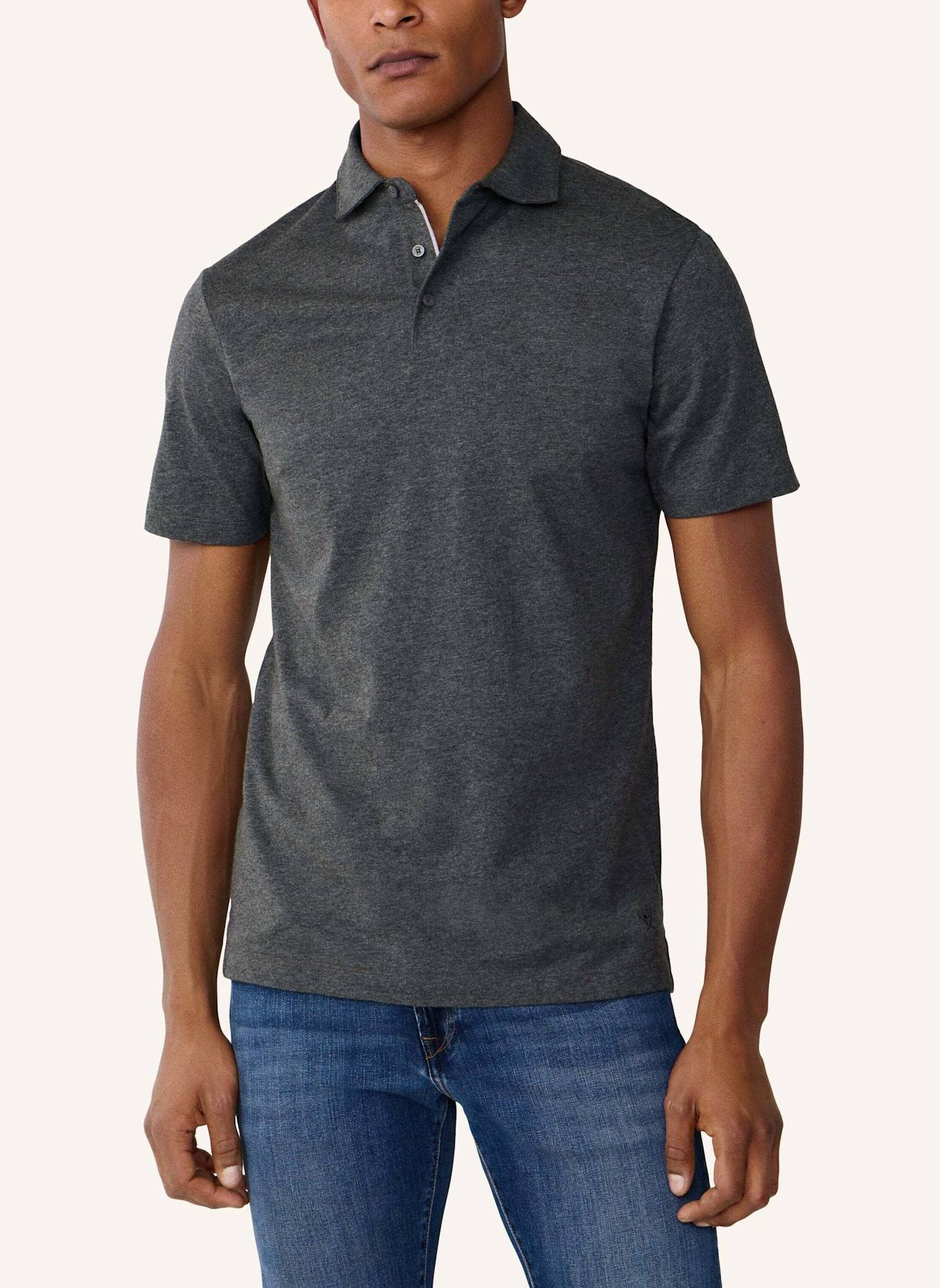HACKETT LONDON Poloshirt PIMA COTTON POLO: DUNKELGRAU