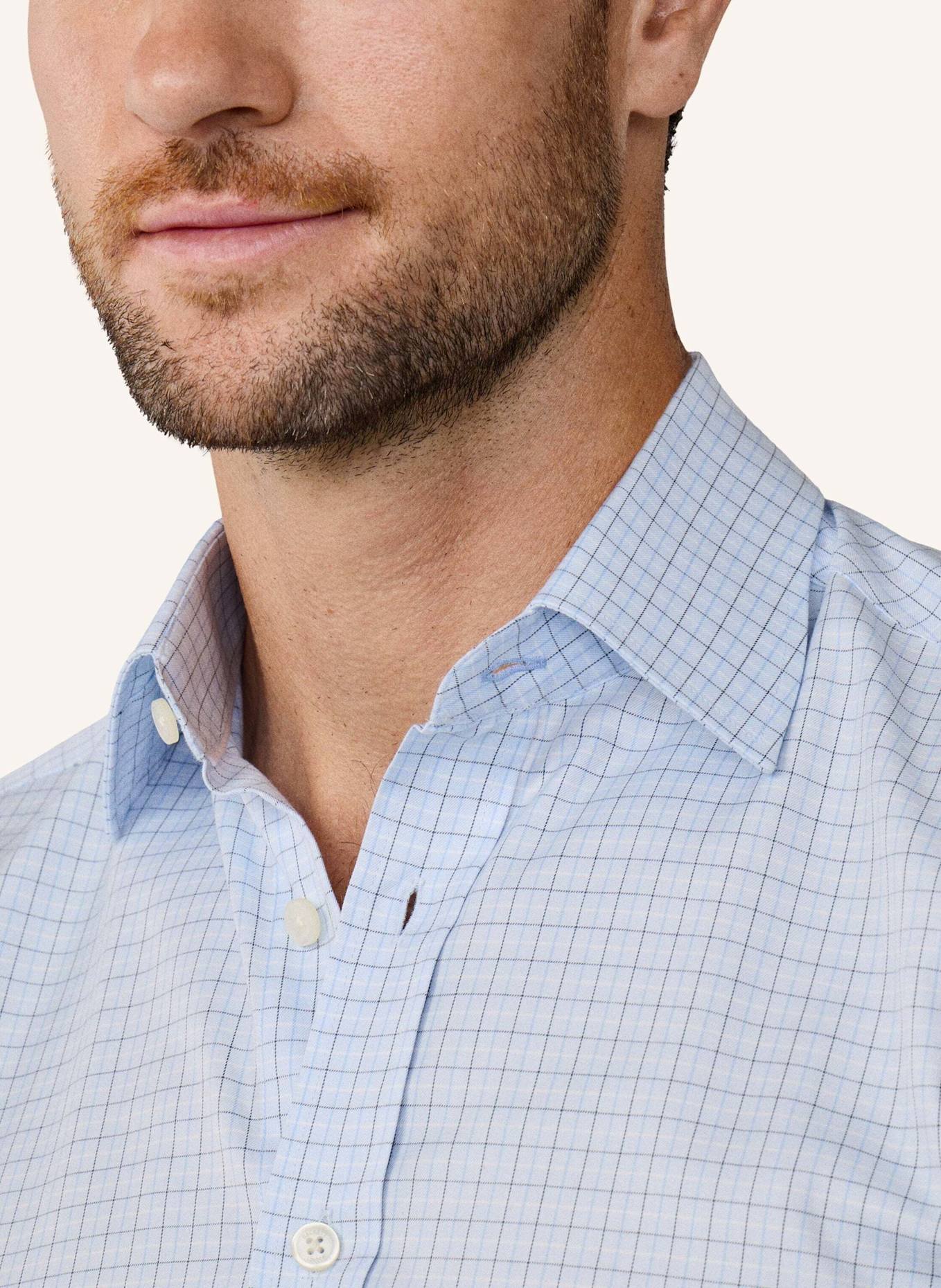 HACKETT LONDON Freizeithemd SKY TATTERSALL: HELLBLAU