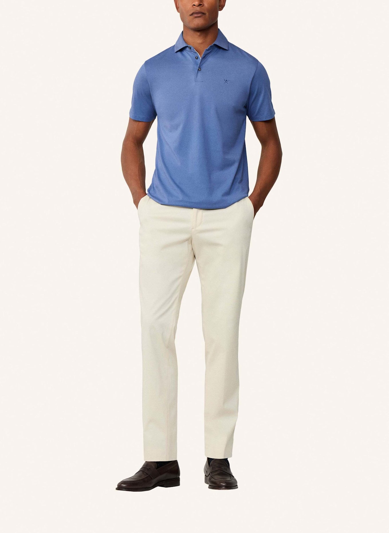 HACKETT LONDON Poloshirt PIMA COTTON POLO: BLAU