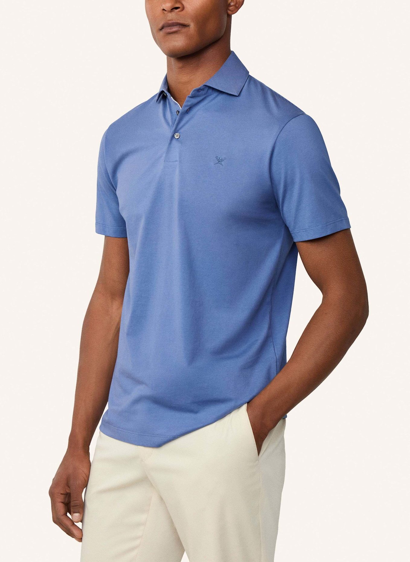 HACKETT LONDON Poloshirt PIMA COTTON POLO: BLAU