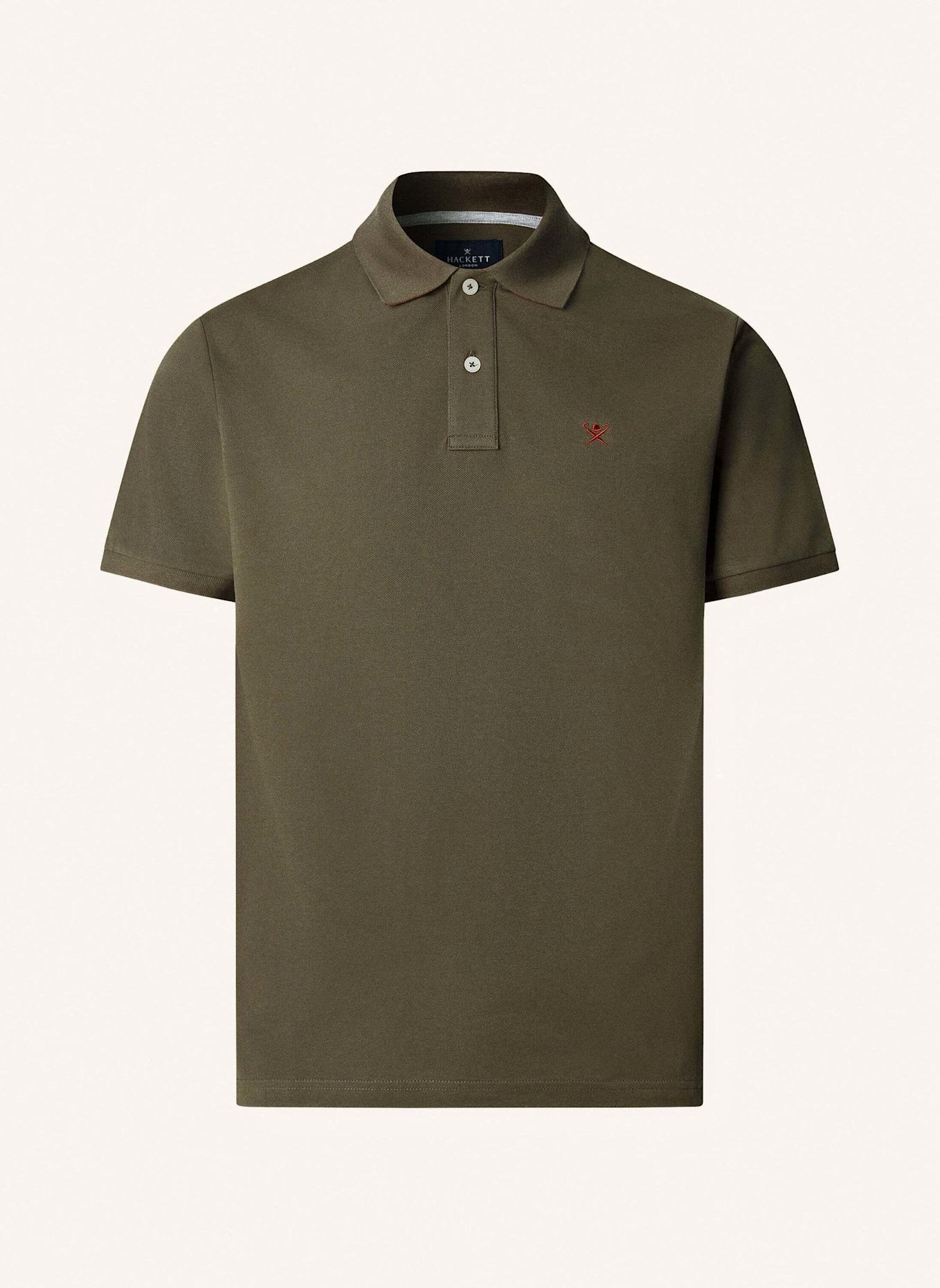 HACKETT LONDON Poloshirt SLIM FIT LOGO: GRÜN