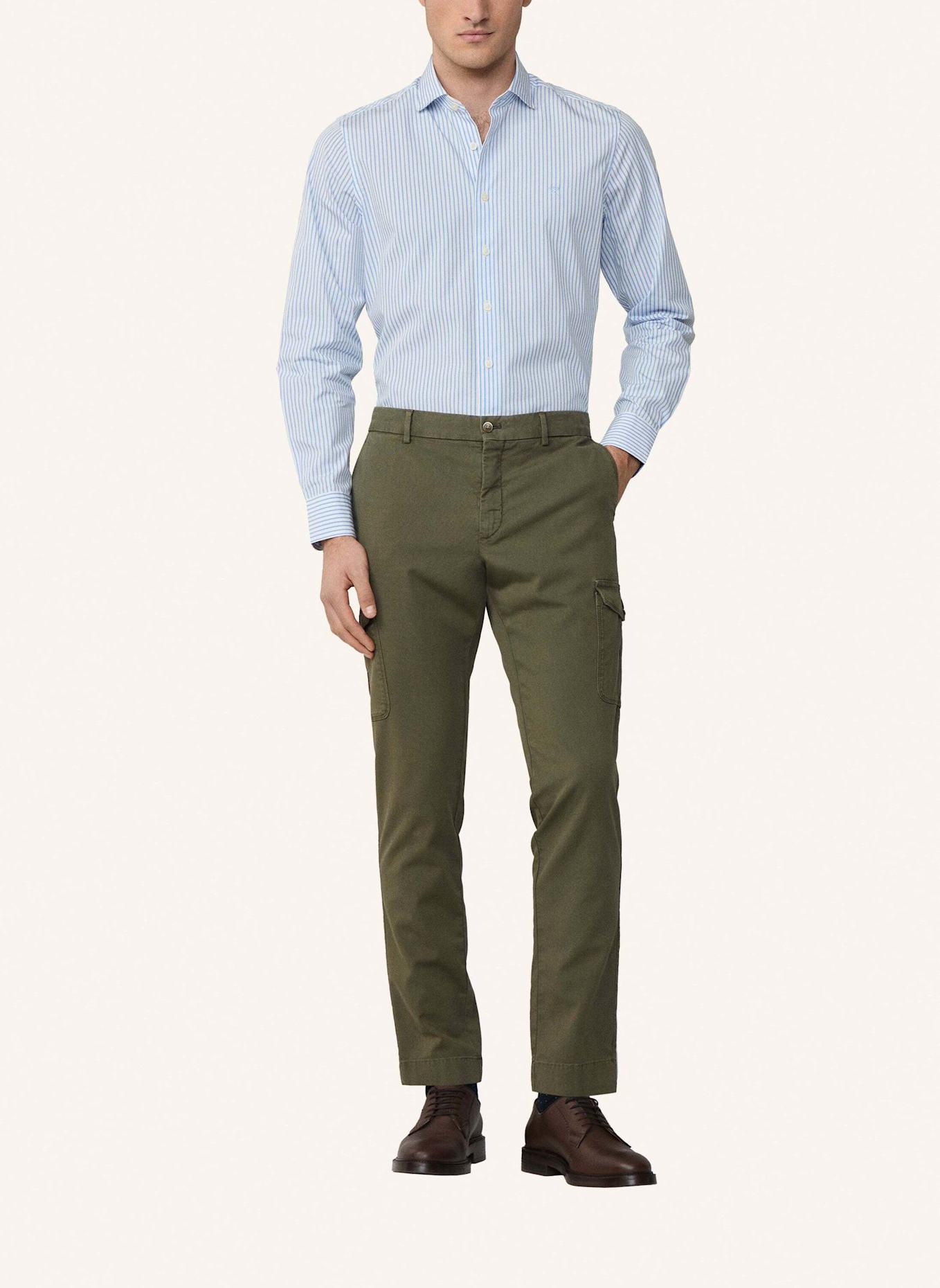 HACKETT LONDON Freizeithemd CITY BENGAL STRIPE: HELLBLAU