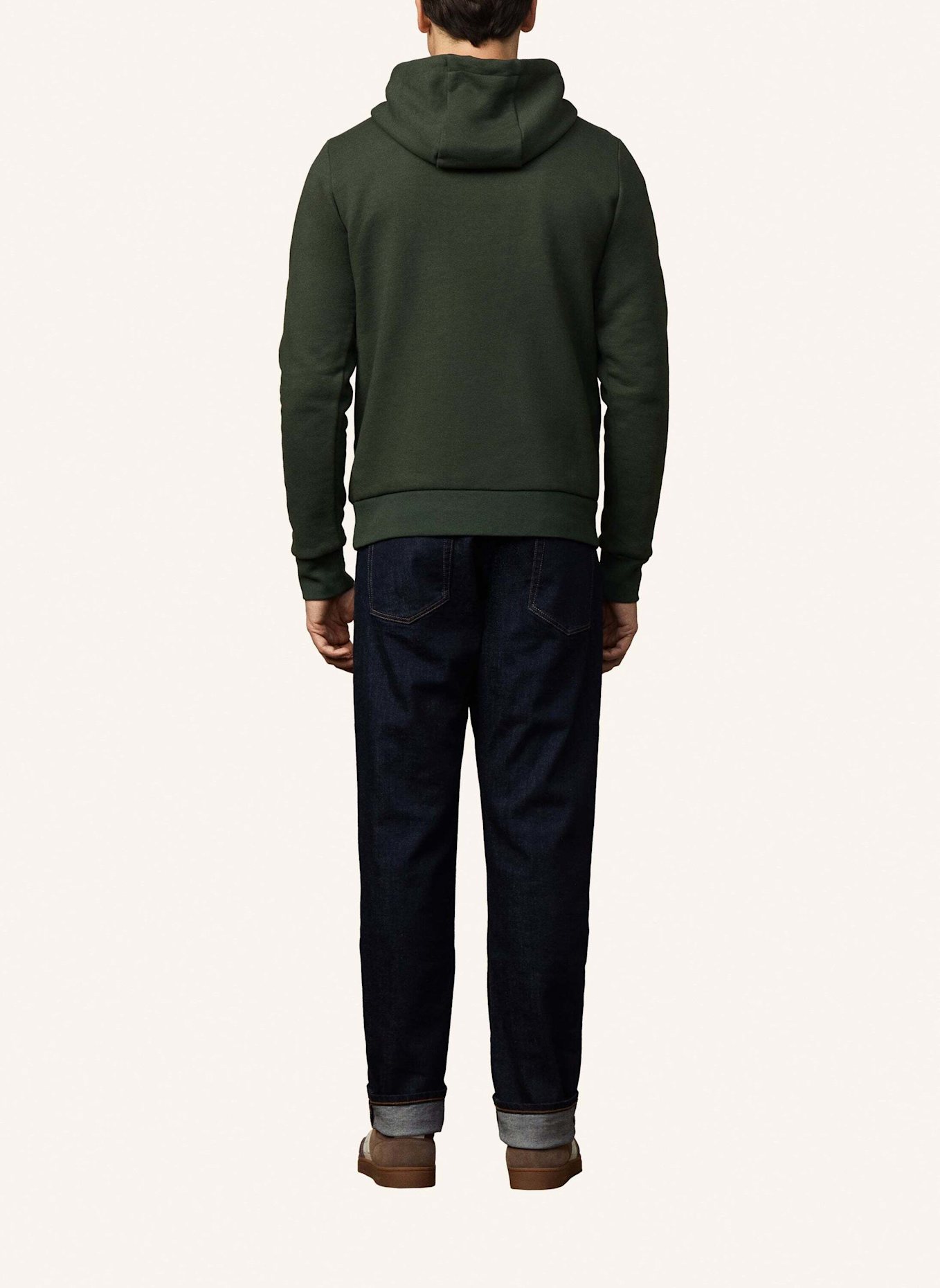 HACKETT LONDON Hoodieshirt HERITAGE ESS AW HOODY: GRÜN